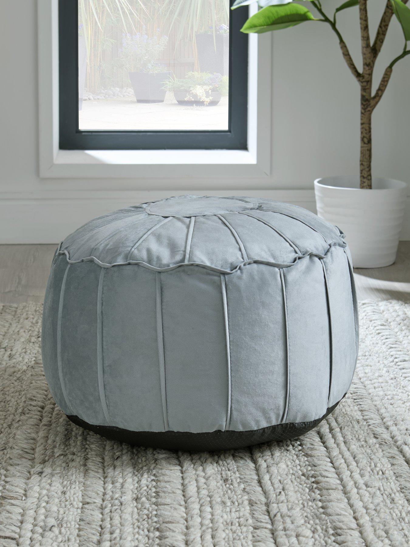 The Very Collection Moroccan Velvet Pouffe