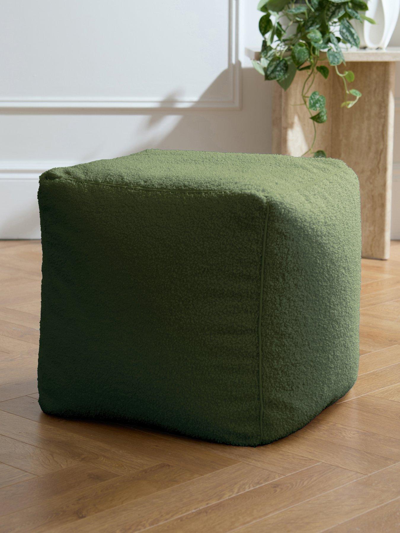 The Very Collection Boucle Cube Beanbag