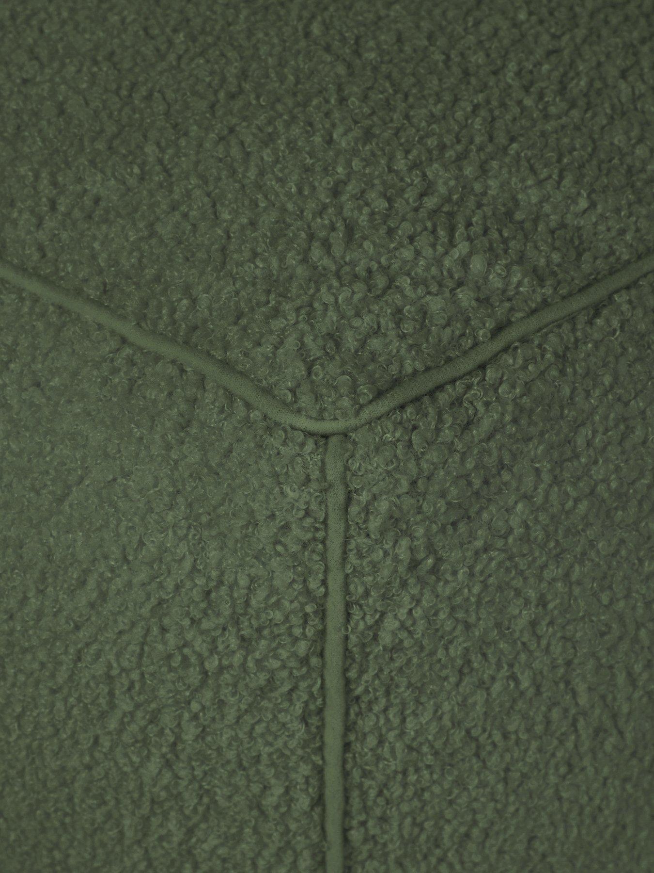 Image 6 of 6 of The Very Collection Boucle Cube Beanbag