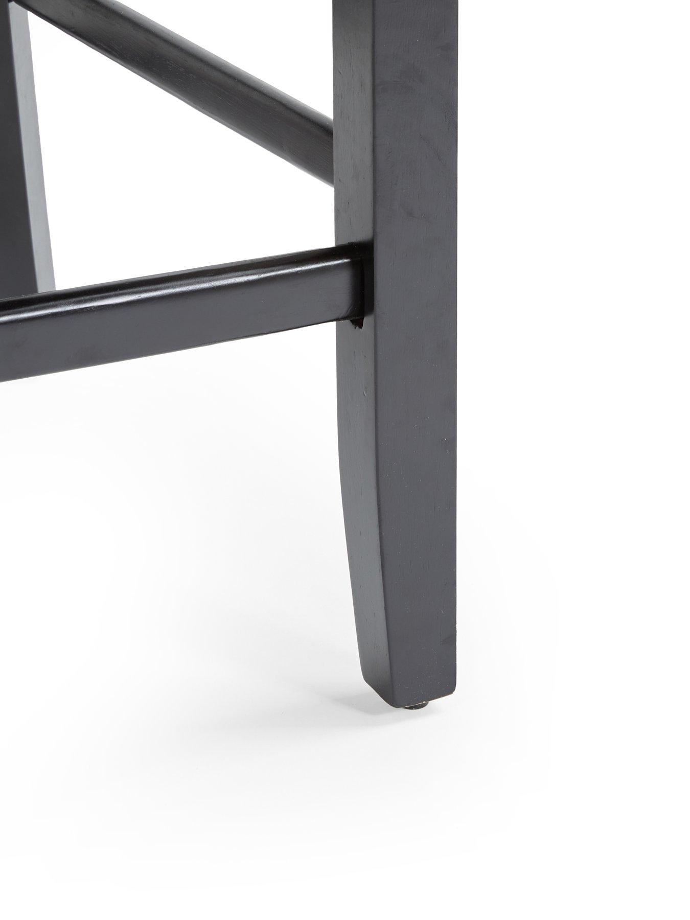 Image 7 of 7 of The Very Collection Warwick Velvet Bar Stool Pair - FSC&reg; Certified
