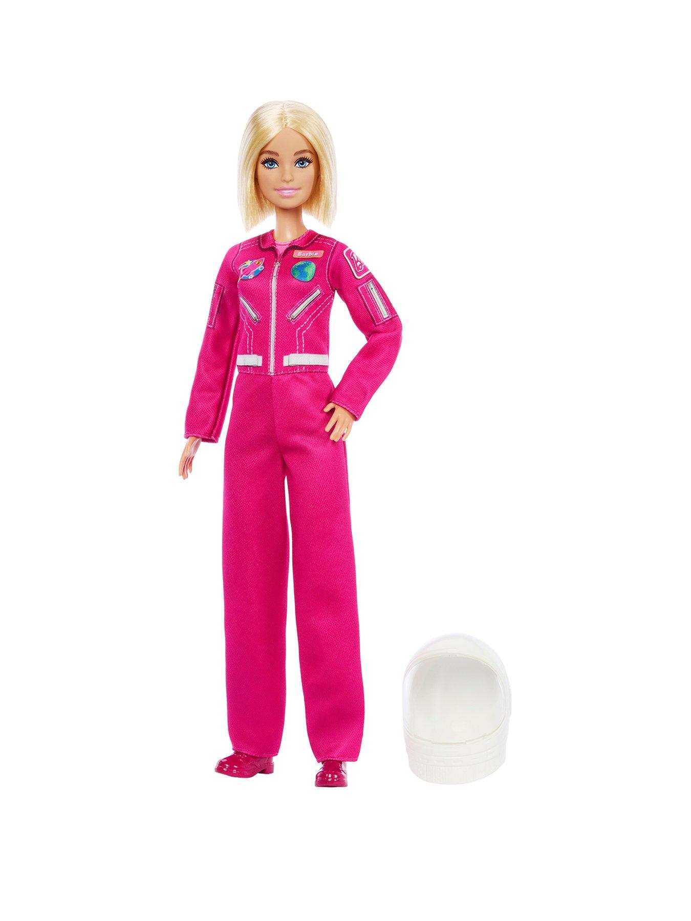 Image 1 of 7 of Barbie Careers Astronaut Doll &amp; Accessory, Fashion Doll Wearing Removable Spacesuit with Helmet