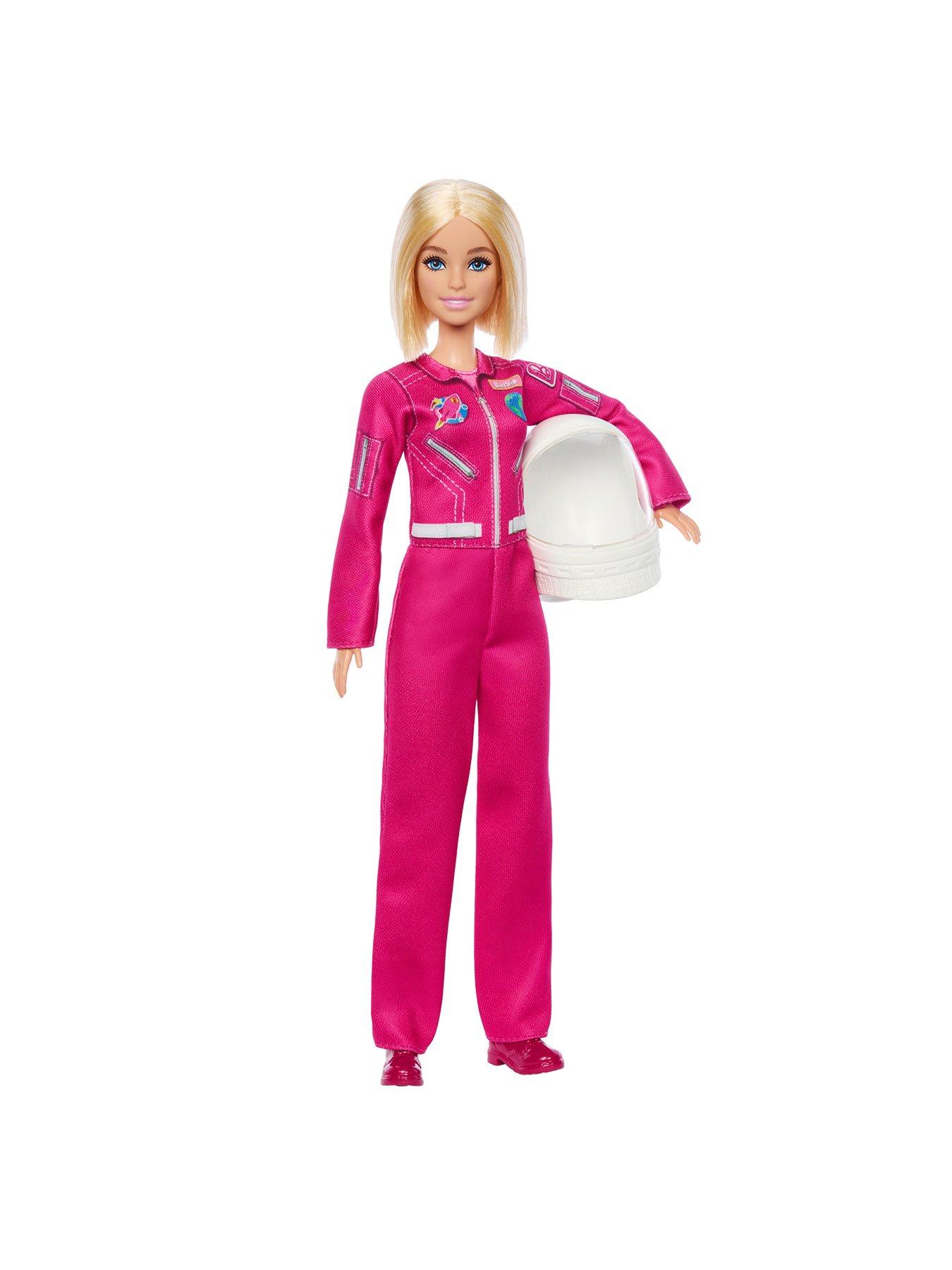 Image 2 of 7 of Barbie Careers Astronaut Doll &amp; Accessory, Fashion Doll Wearing Removable Spacesuit with Helmet