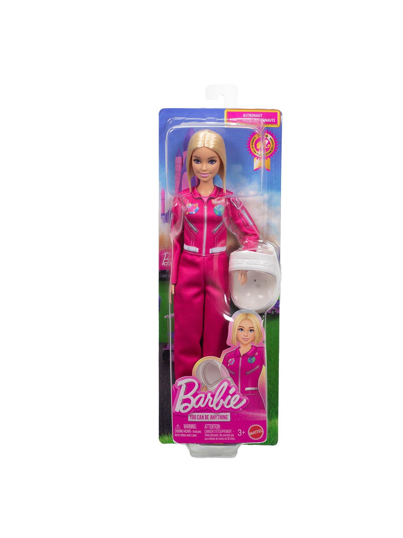 Image 7 of 7 of Barbie Careers Astronaut Doll &amp; Accessory, Fashion Doll Wearing Removable Spacesuit with Helmet
