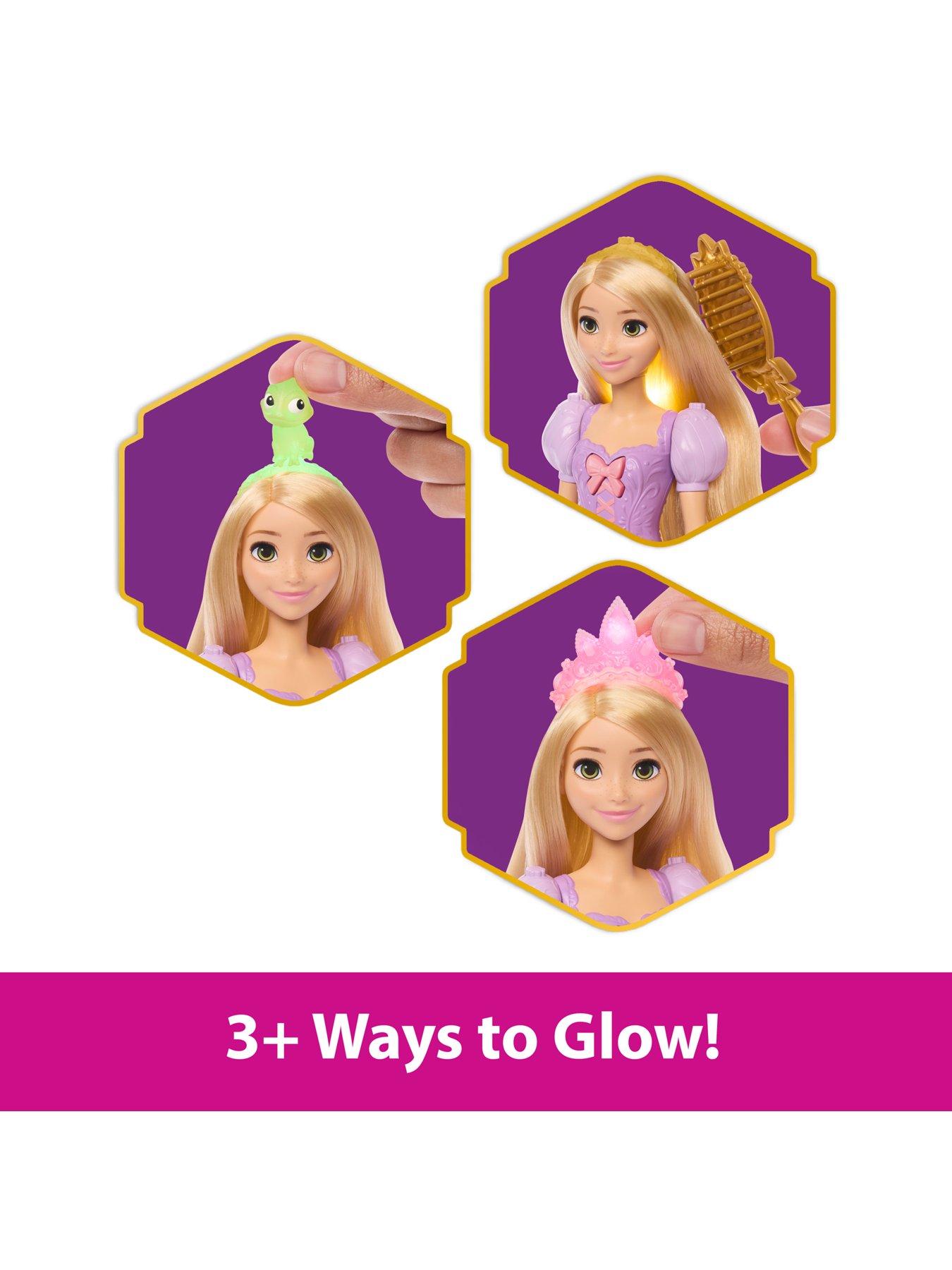 Image 3 of 8 of Disney Princess Rapunzel Light-Up Hair Fashion Doll
