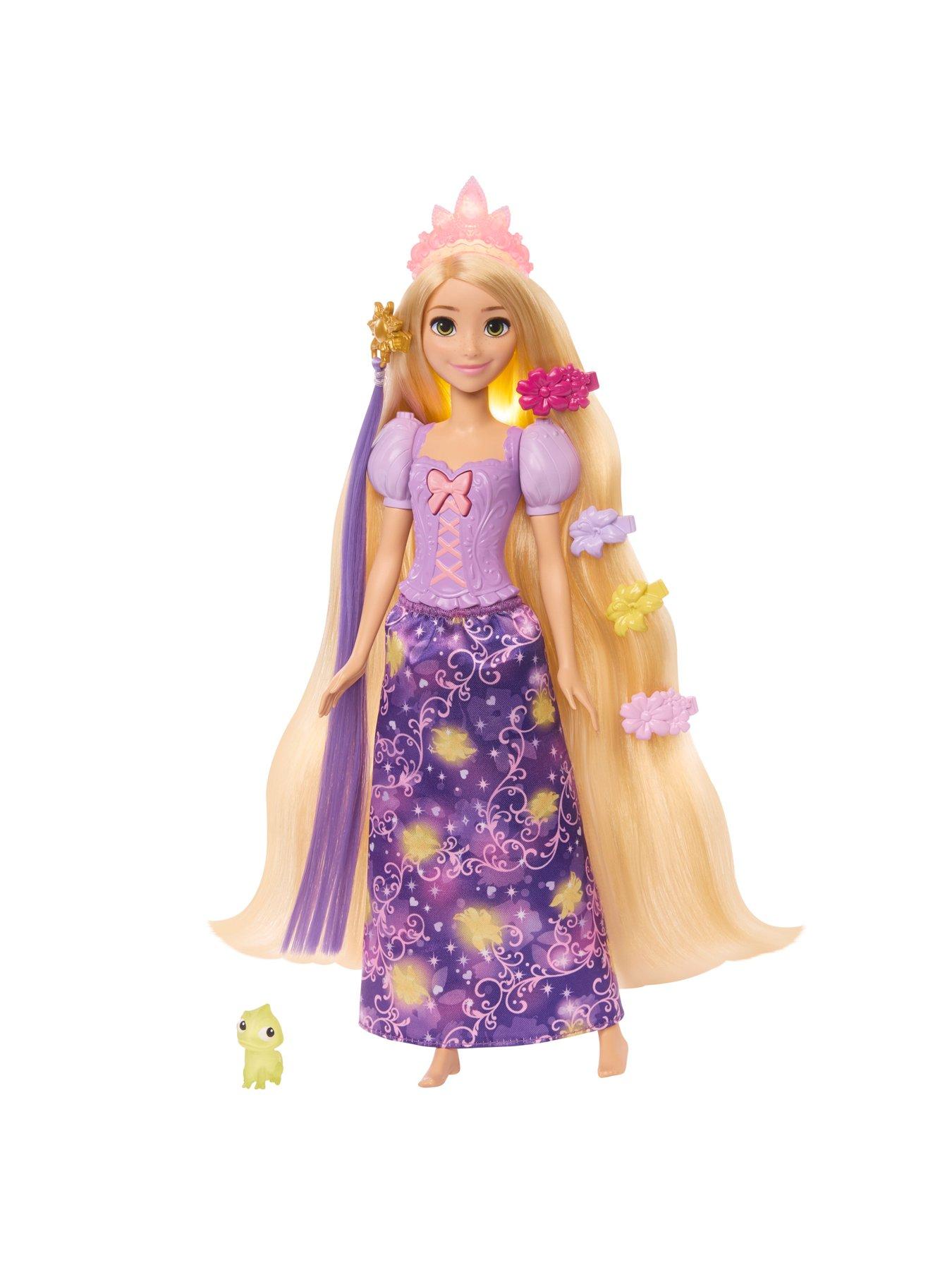 Image 6 of 8 of Disney Princess Rapunzel Light-Up Hair Fashion Doll