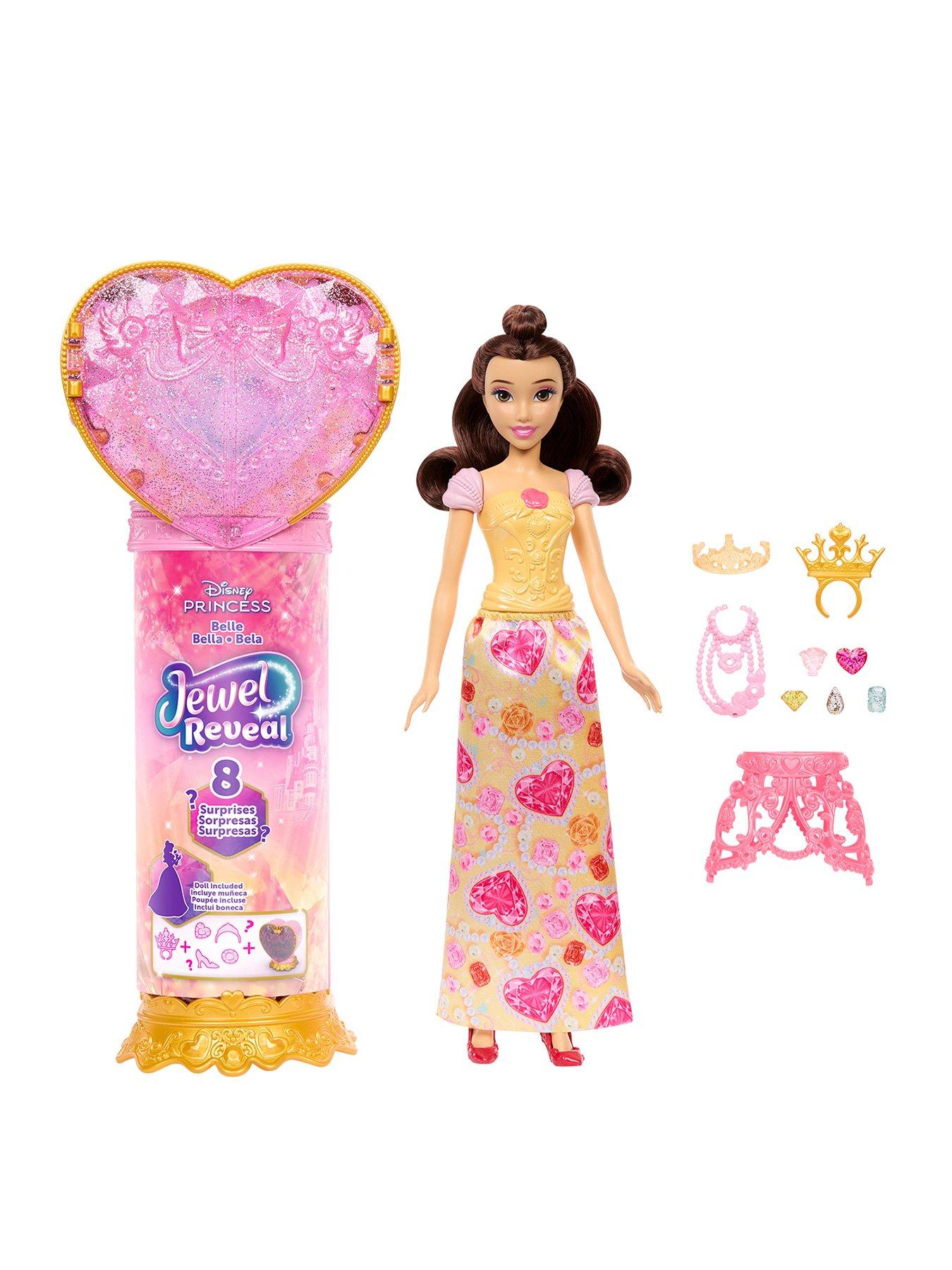Disney Princess Jewel Reveal Belle Doll  &  Accessories