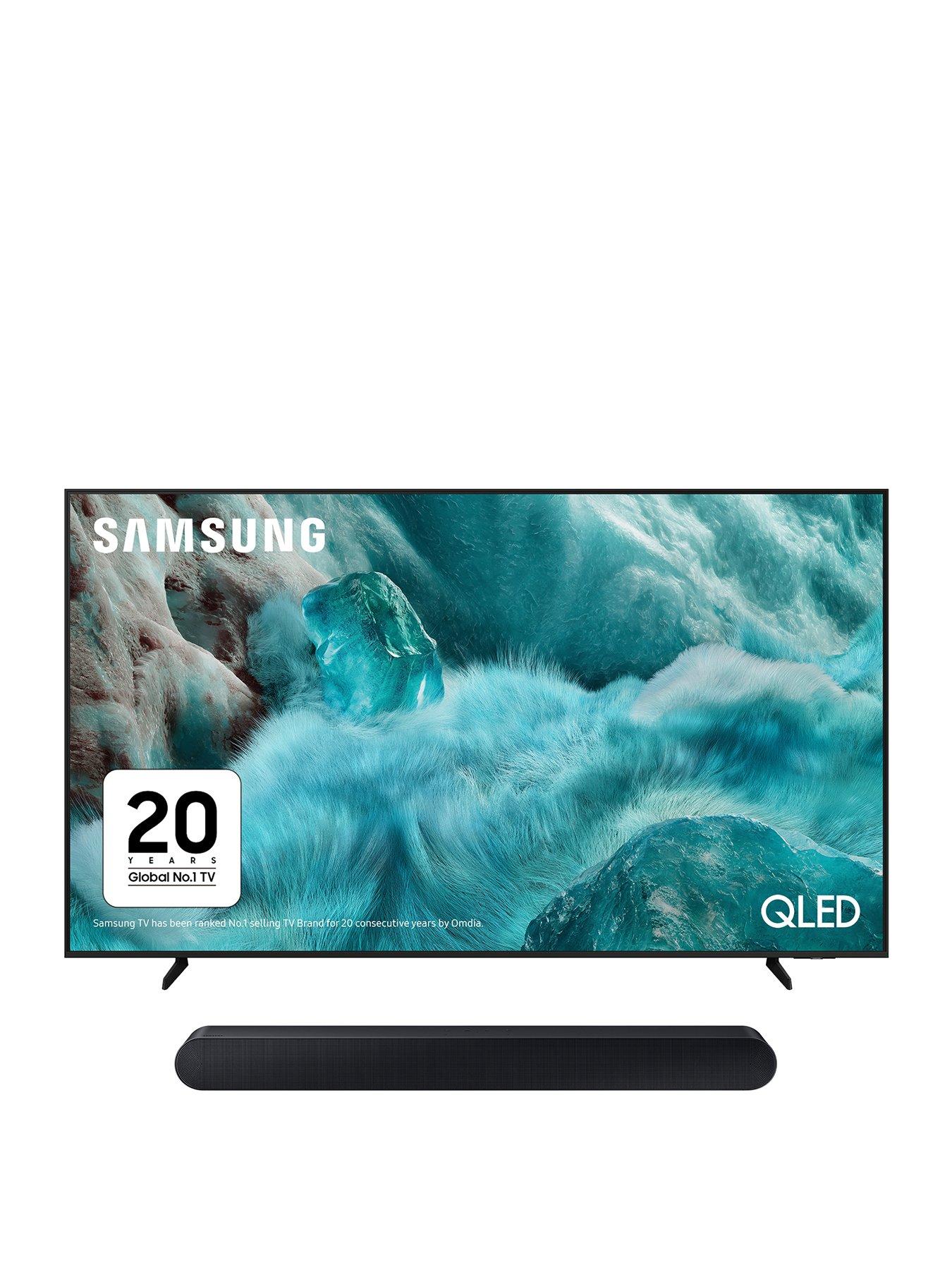 Samsung TV  &  Soundbar Package - Q7F 65 inch QLED 4K Smart TV QE65Q7FA,and S60D 5.0-channel All-in-One Soundbar