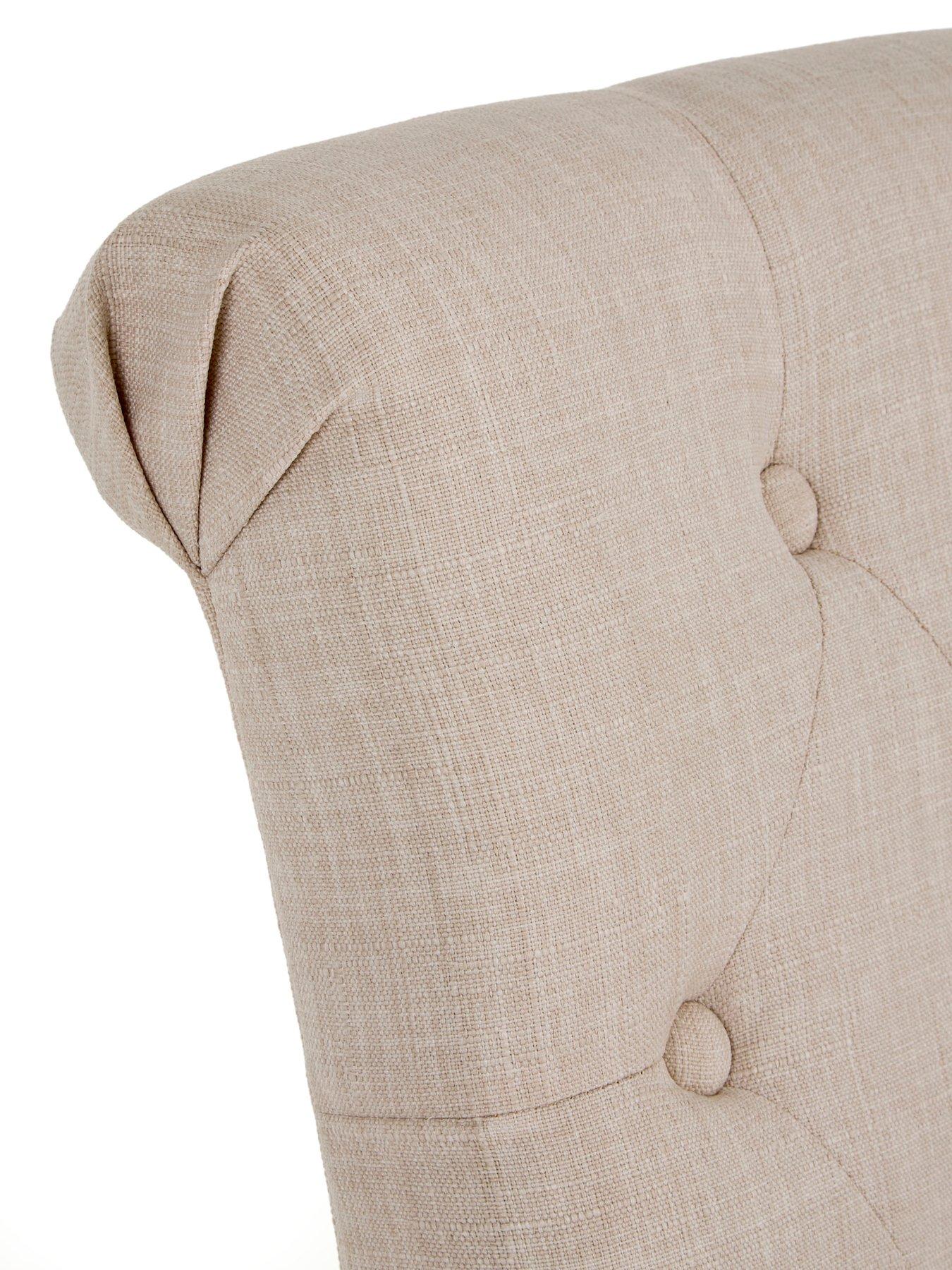 Image 4 of 7 of The Very Collection Scroll Back Fabric Of Chairs - FSC&reg; Certified