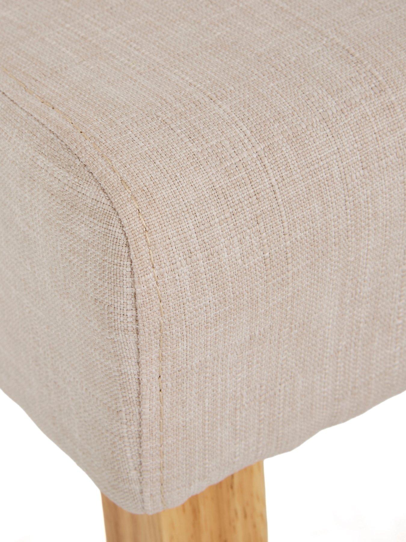 Image 6 of 7 of The Very Collection Scroll Back Fabric Of Chairs - FSC&reg; Certified