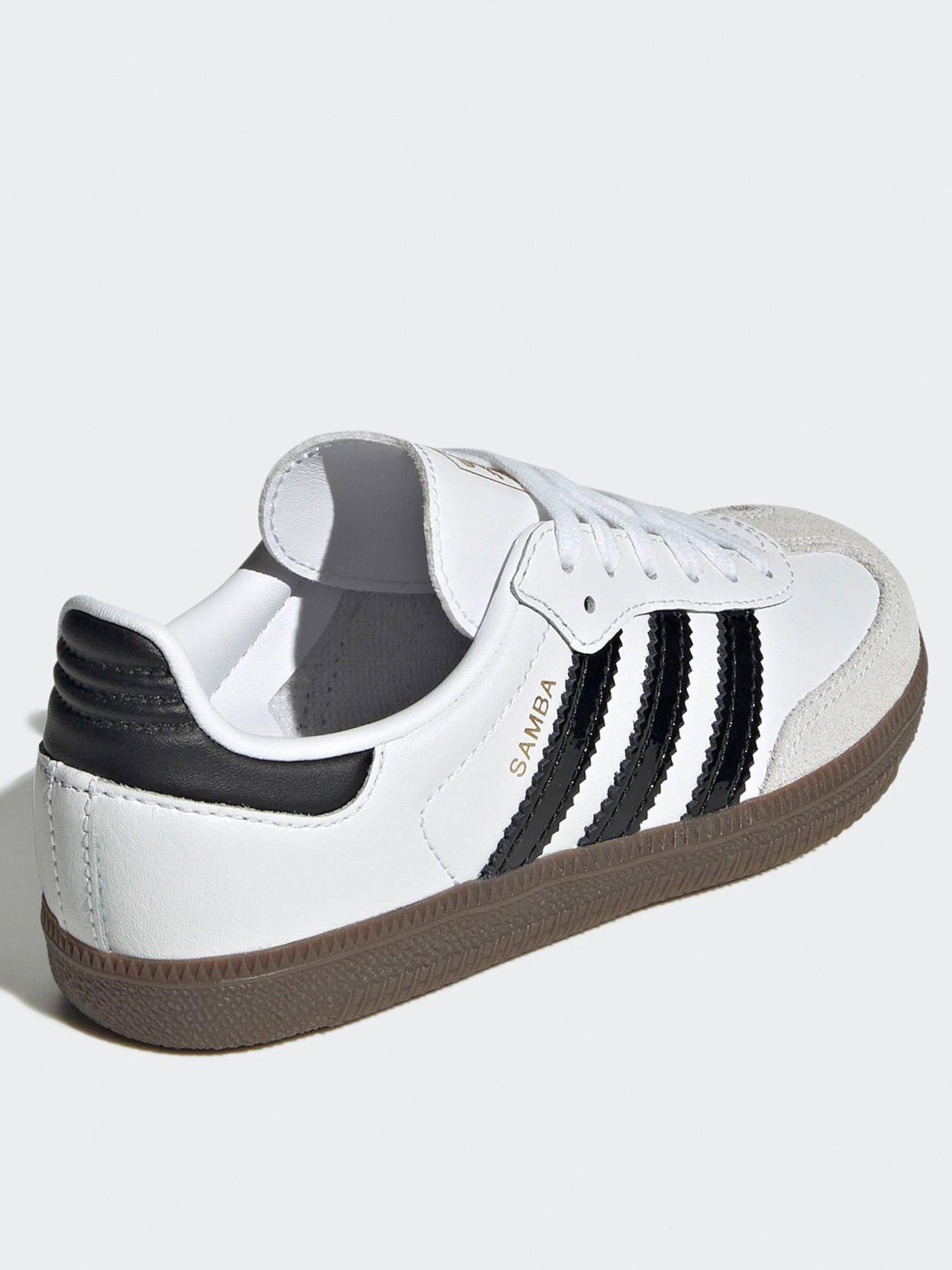 Image 3 of 7 of adidas Originals Kids Samba OG Trainers - White/black