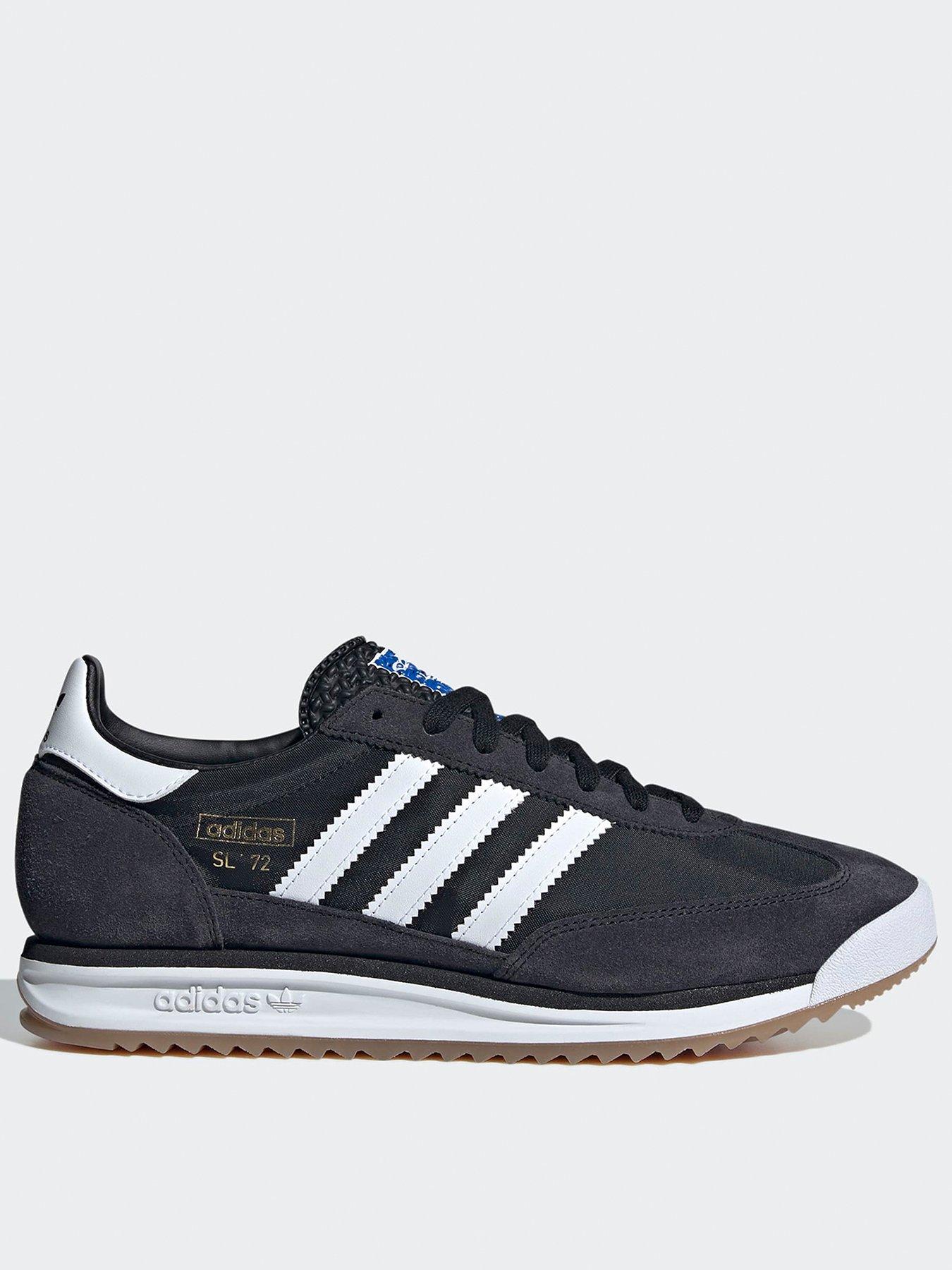 Adidas Originals Mens Sl 72 Rs Trainers - Black
