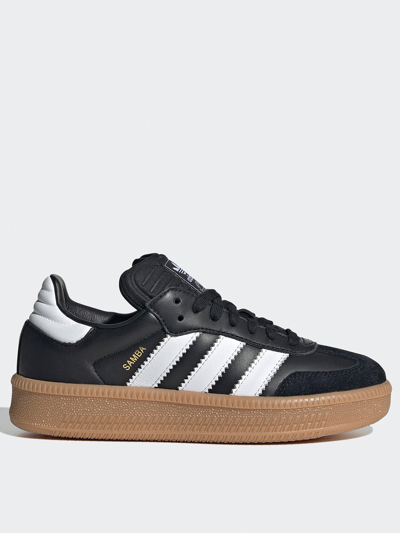 adidas Originals Junior Samba Xlg, Black, Size 3 Older