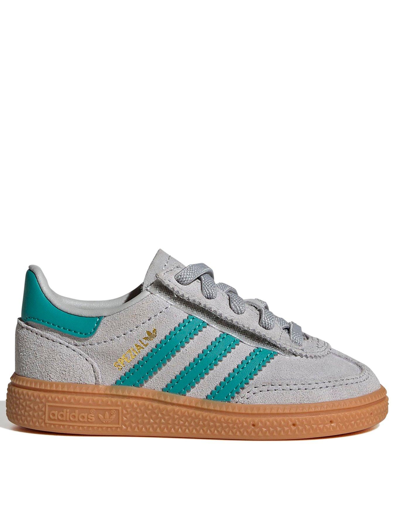 adidas Originals Kids Handball Spezial Elastic Trainers - Grey