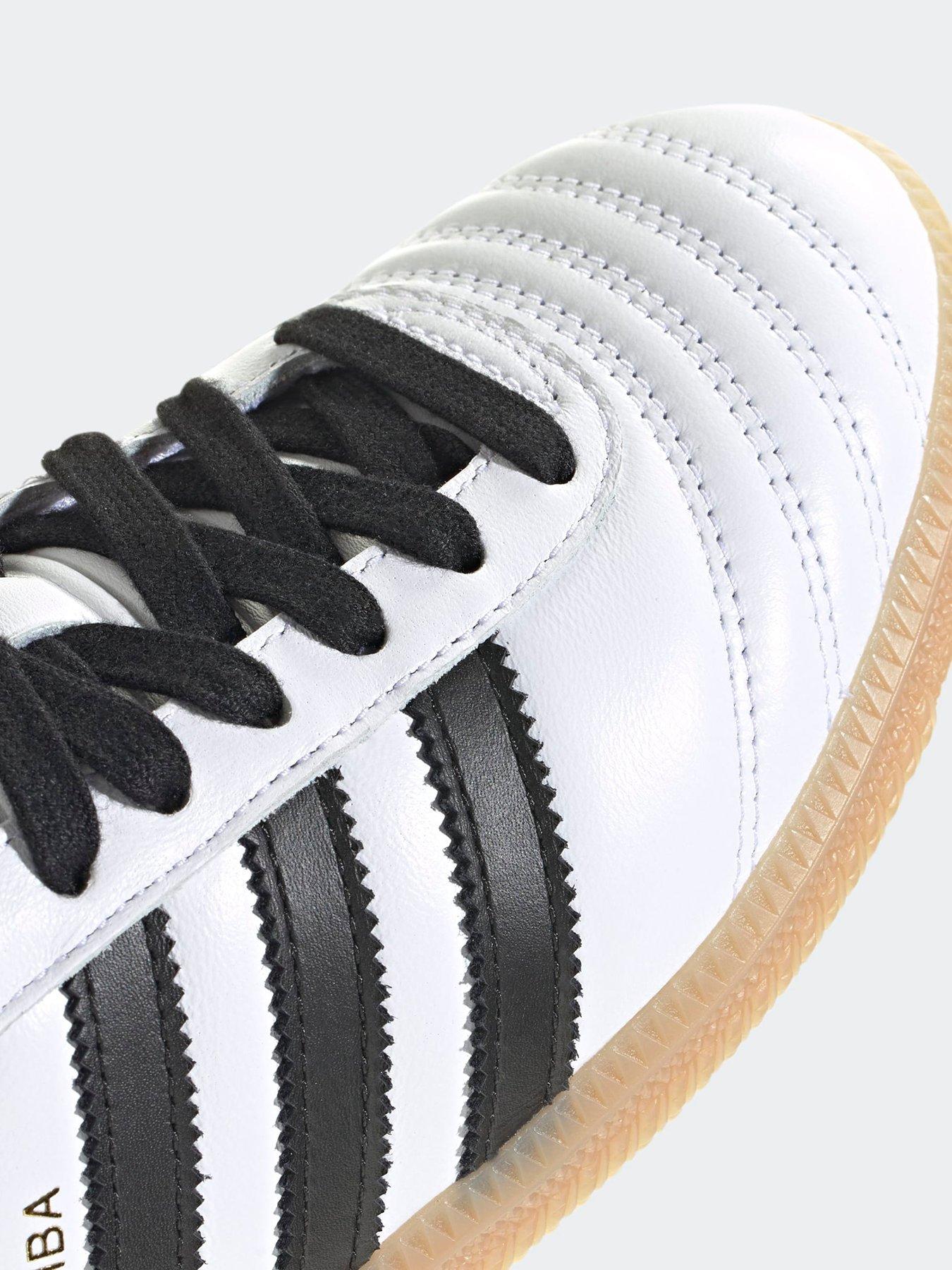 Image 7 of 7 of adidas Originals Junior Samba Jp Trainers - White/black