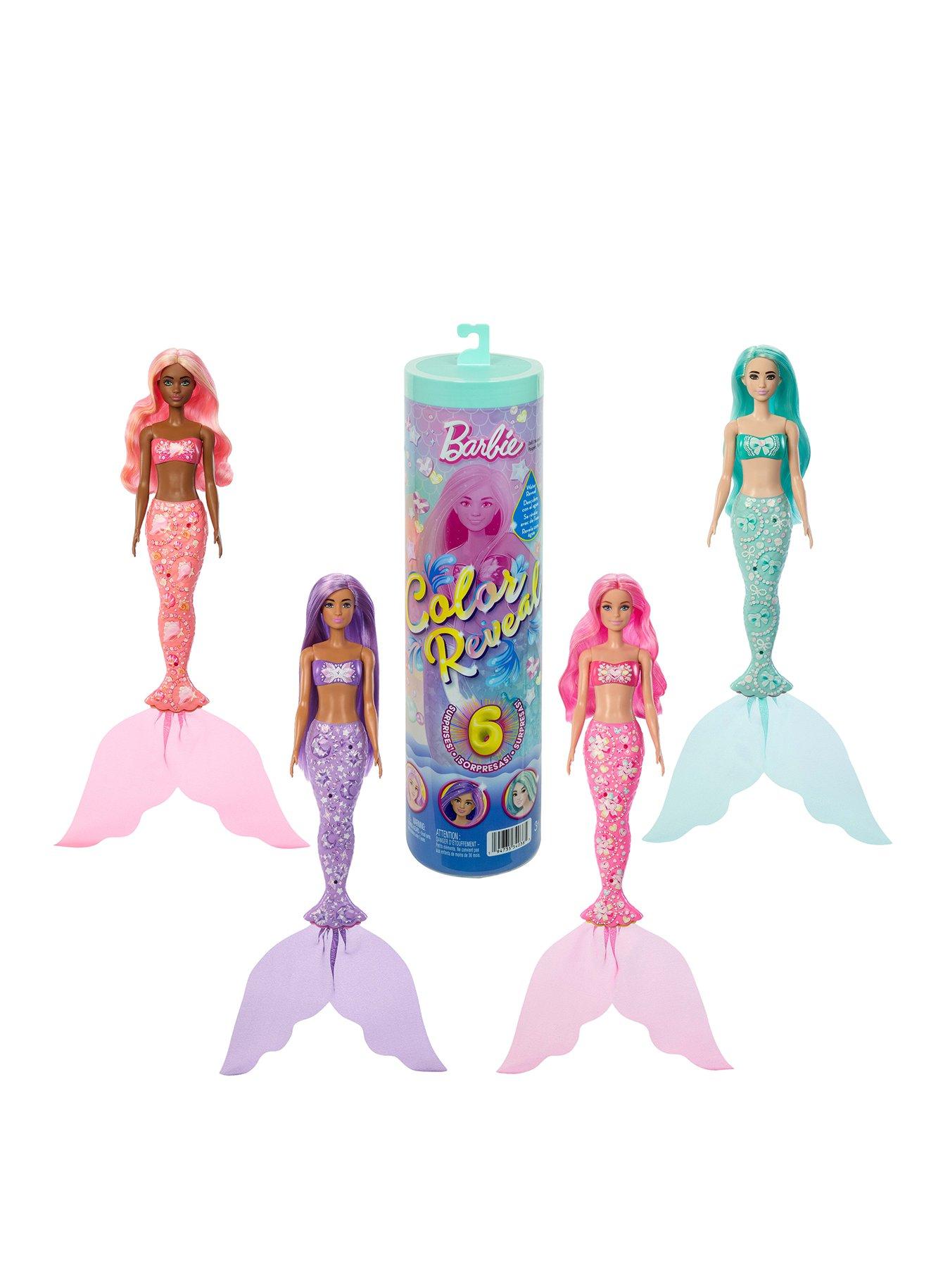 Barbie Color Reveal Balloon Animals Series Doll  &  Accessories with 6 Surprises (Styles May Vary)