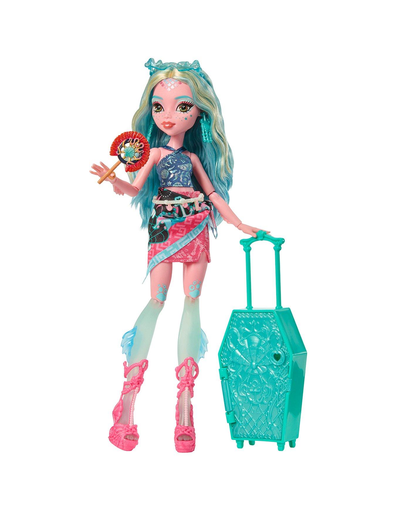 Monster High Skulltimate Secrets Gore-geous Oasis Playset, Lagoona Blue Doll and Accessories