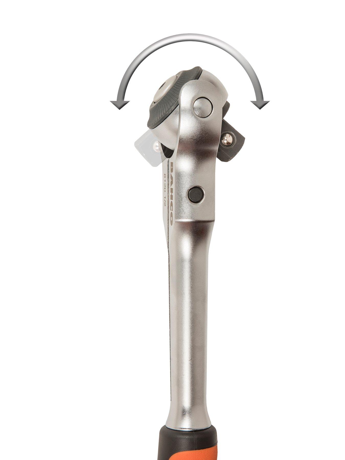 Image 5 of 7 of Bahco Swivel Head Ratchet 3/8in Drive