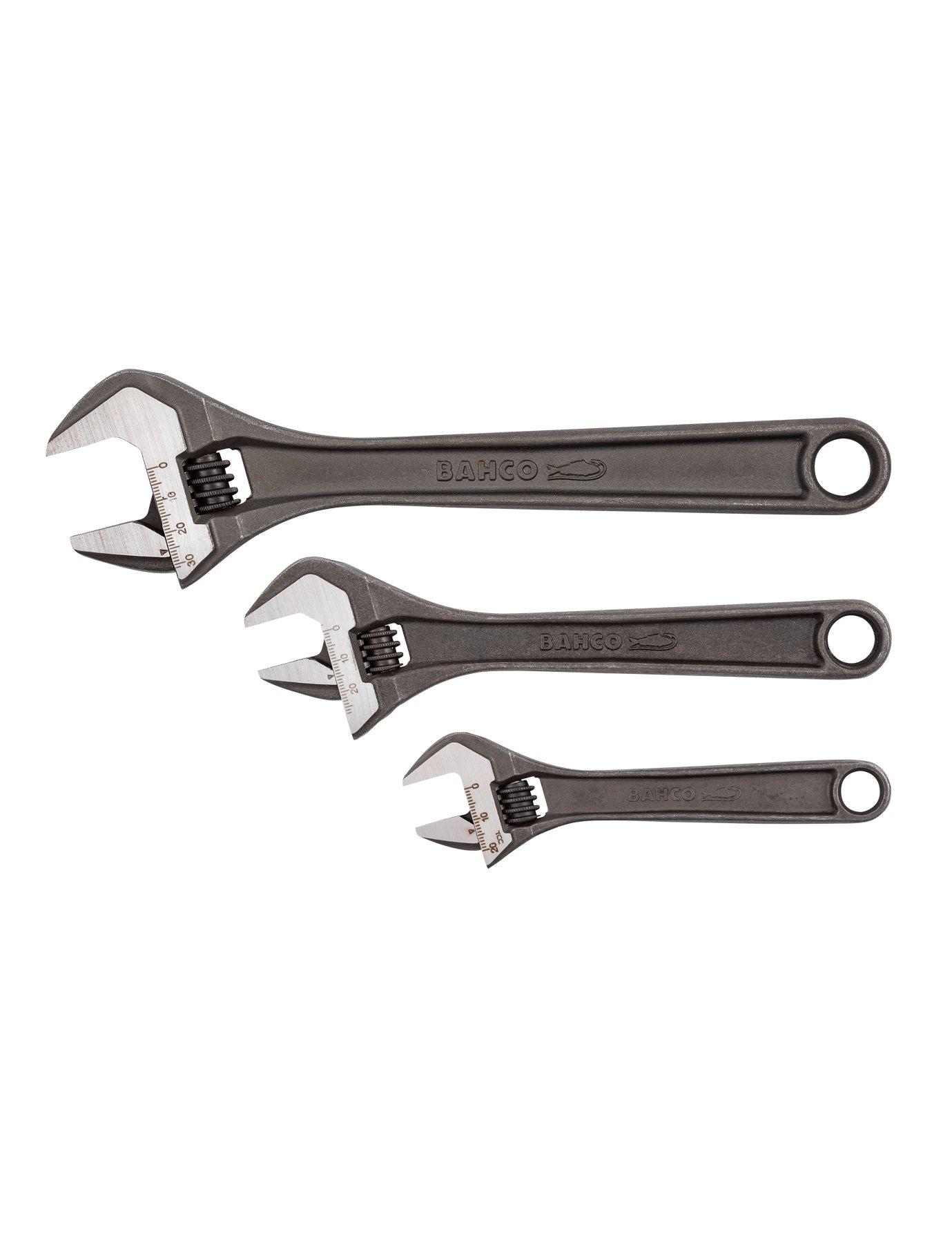 Image 4 of 4 of Bahco Adjustable Wrench Set (8070/71/72), 3 Piece