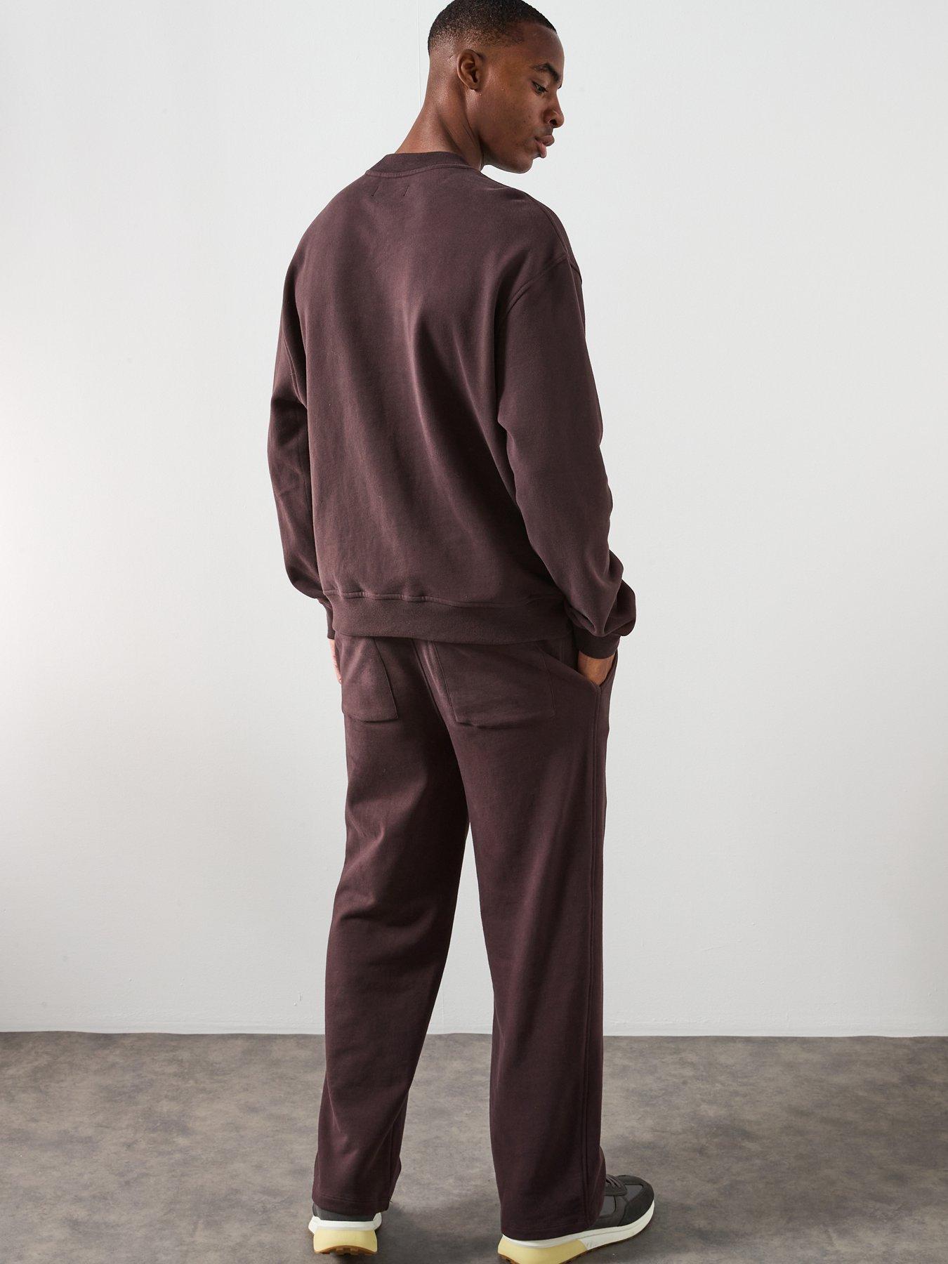 AllSaints All Saints Asher Crew Neck Sweat Top - Brown | Very