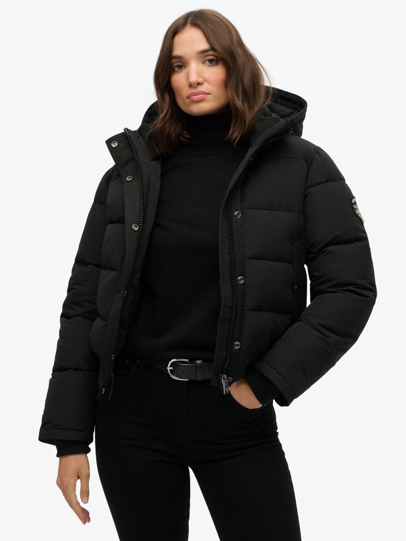 Superdry Women's Black Bomber Everest - Image 2