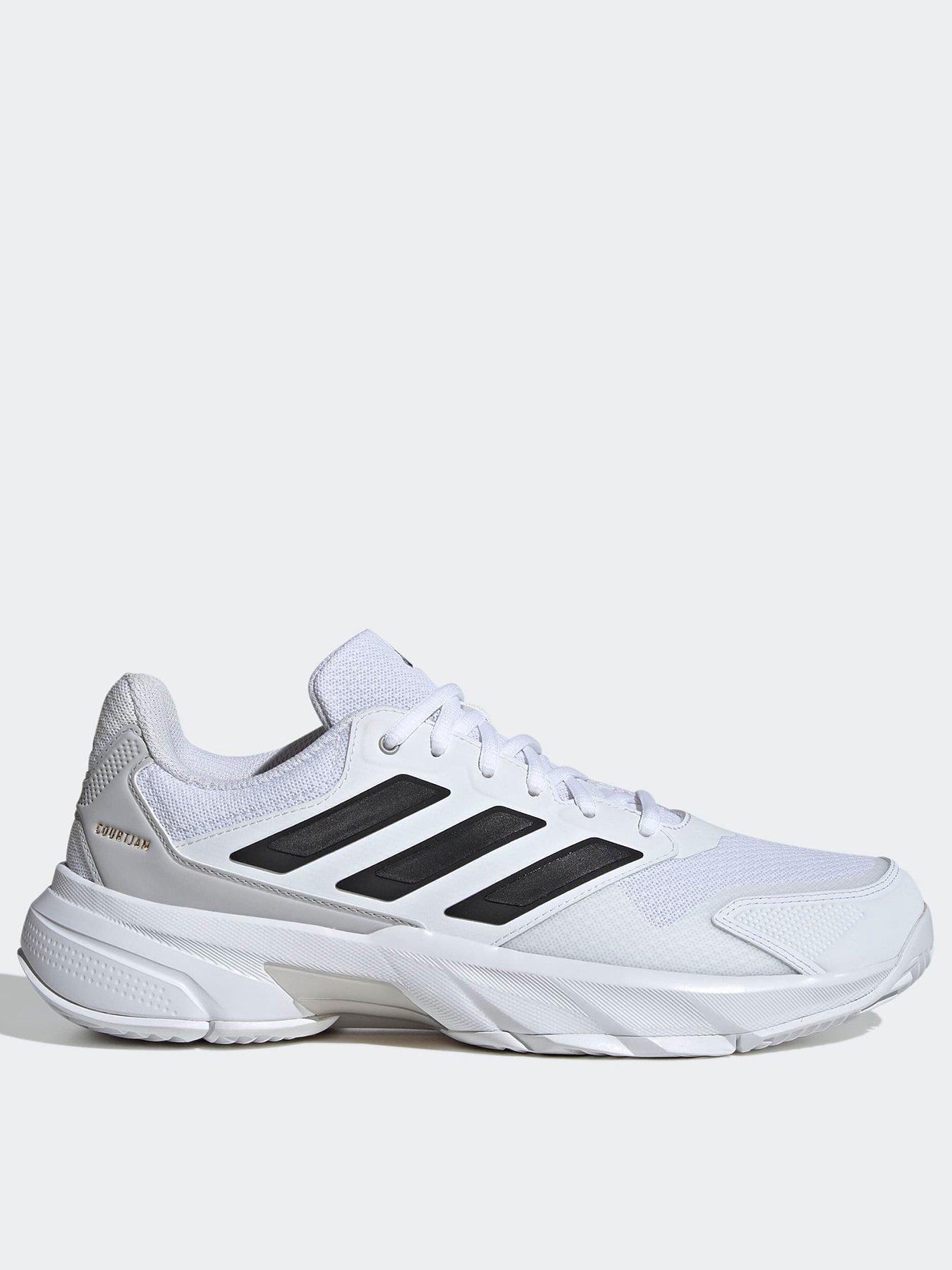 Adidas Mens Tennis Courtjam Control 3 - White