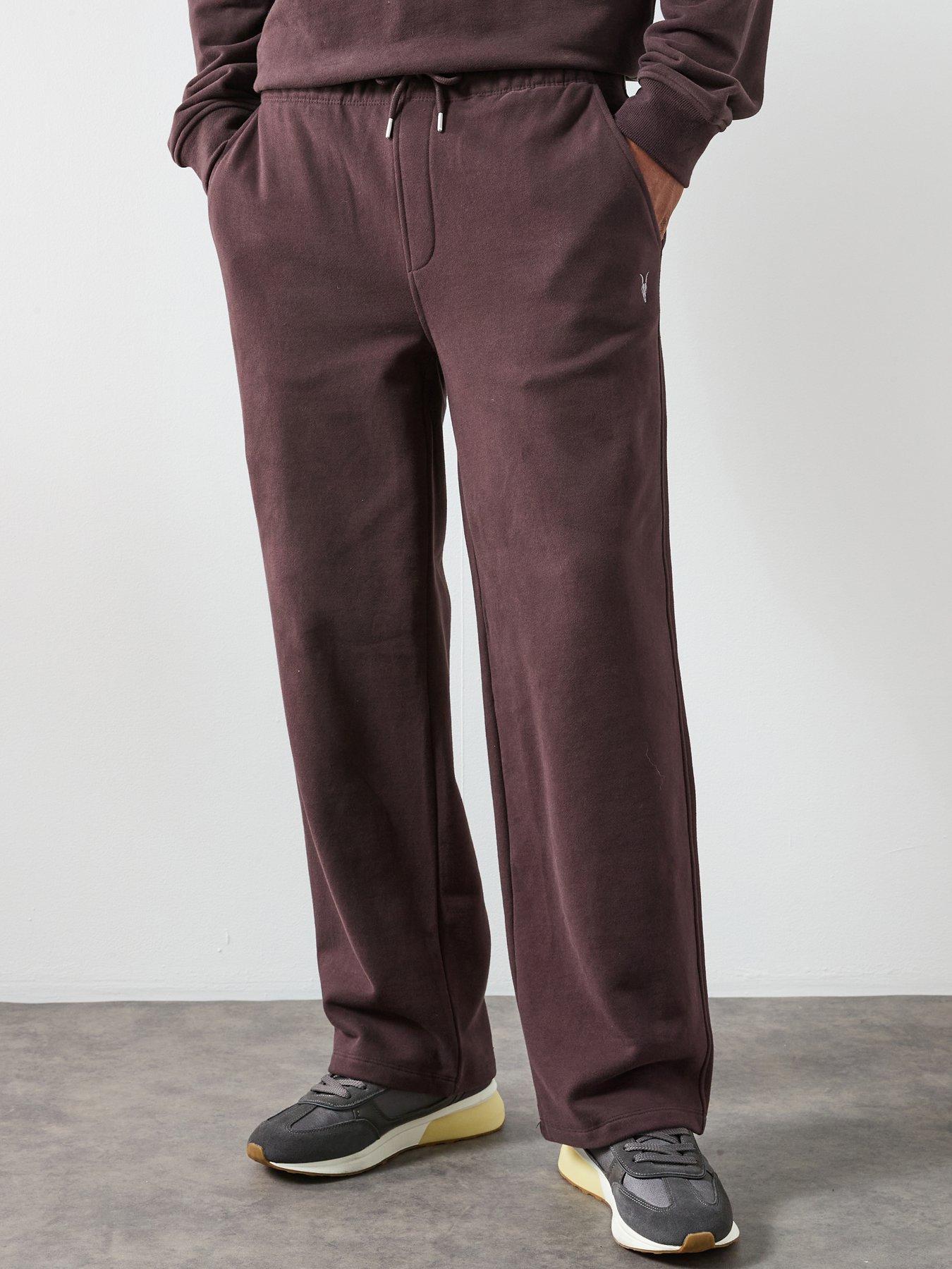 AllSaints Asher Joggers, Brown, Size S, Men