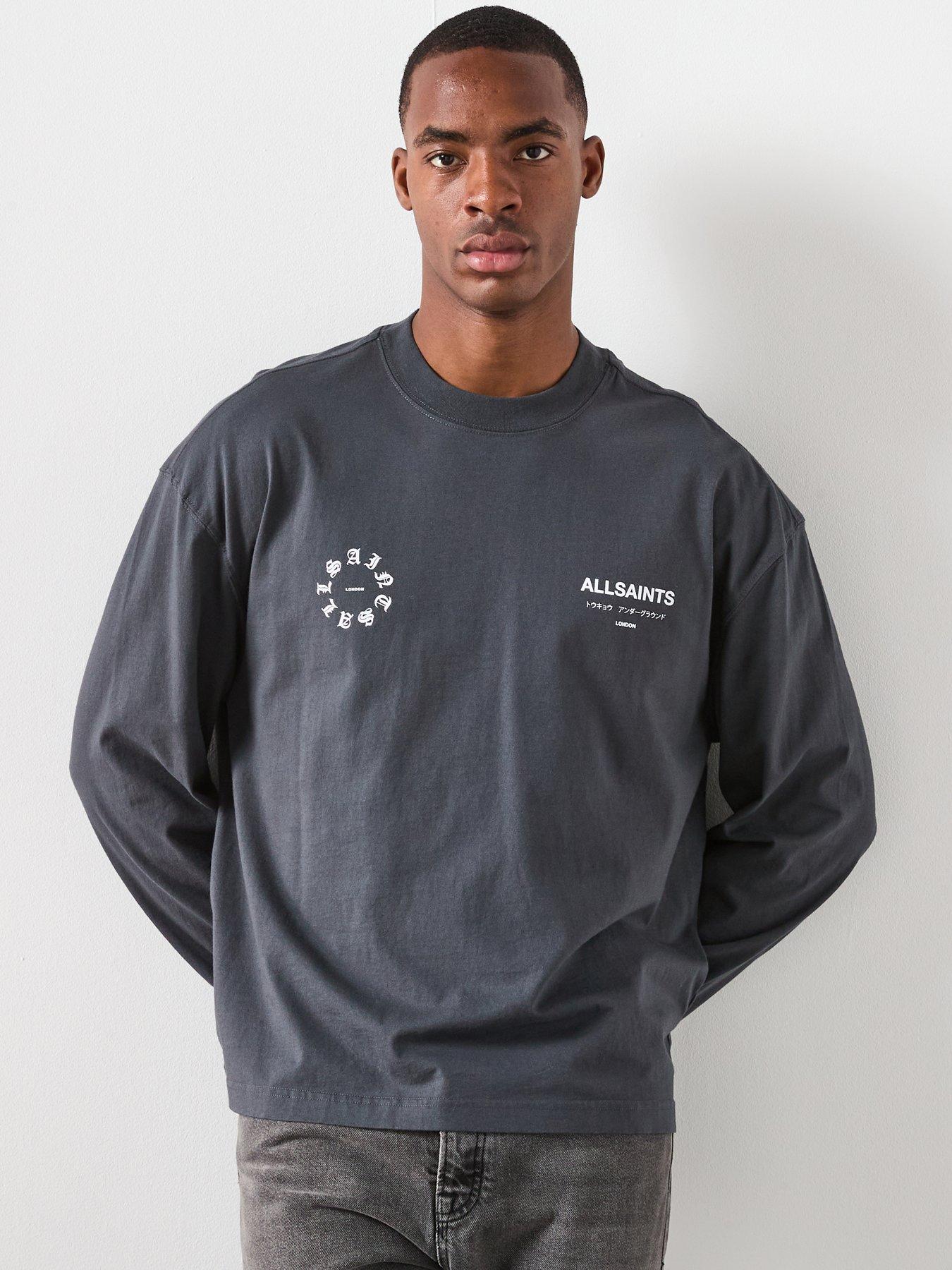 AllSaints All Saints Kindred Long Sleeve T-Shirt - Black