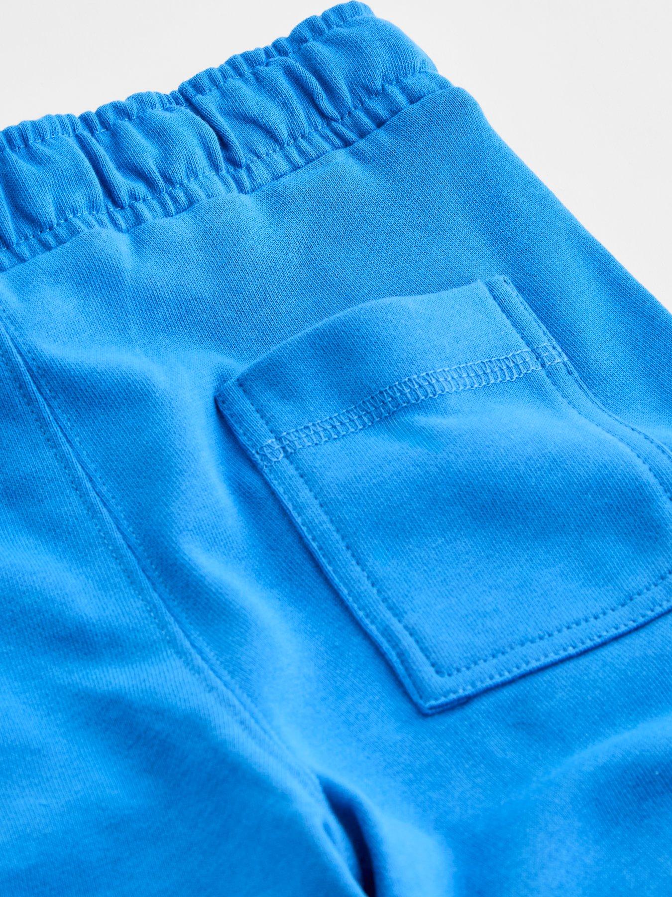 Image 4 of 4 of Jack & Jones Mini Younger Boys Originals Studio Co-Ord Sweat Shorts - Marina