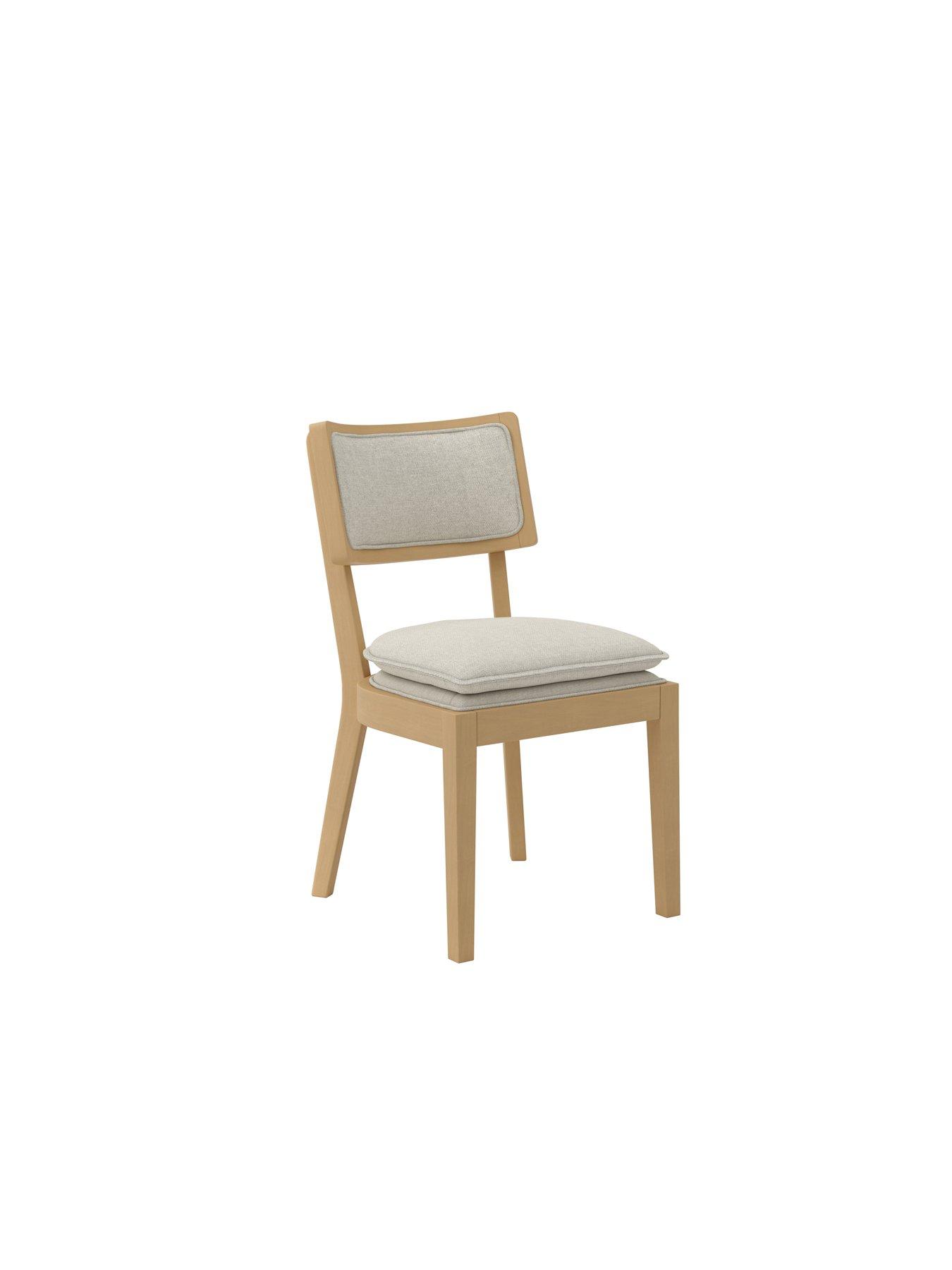 Image 3 of 6 of OTI Maggie Frost/ Umber Dining Chair