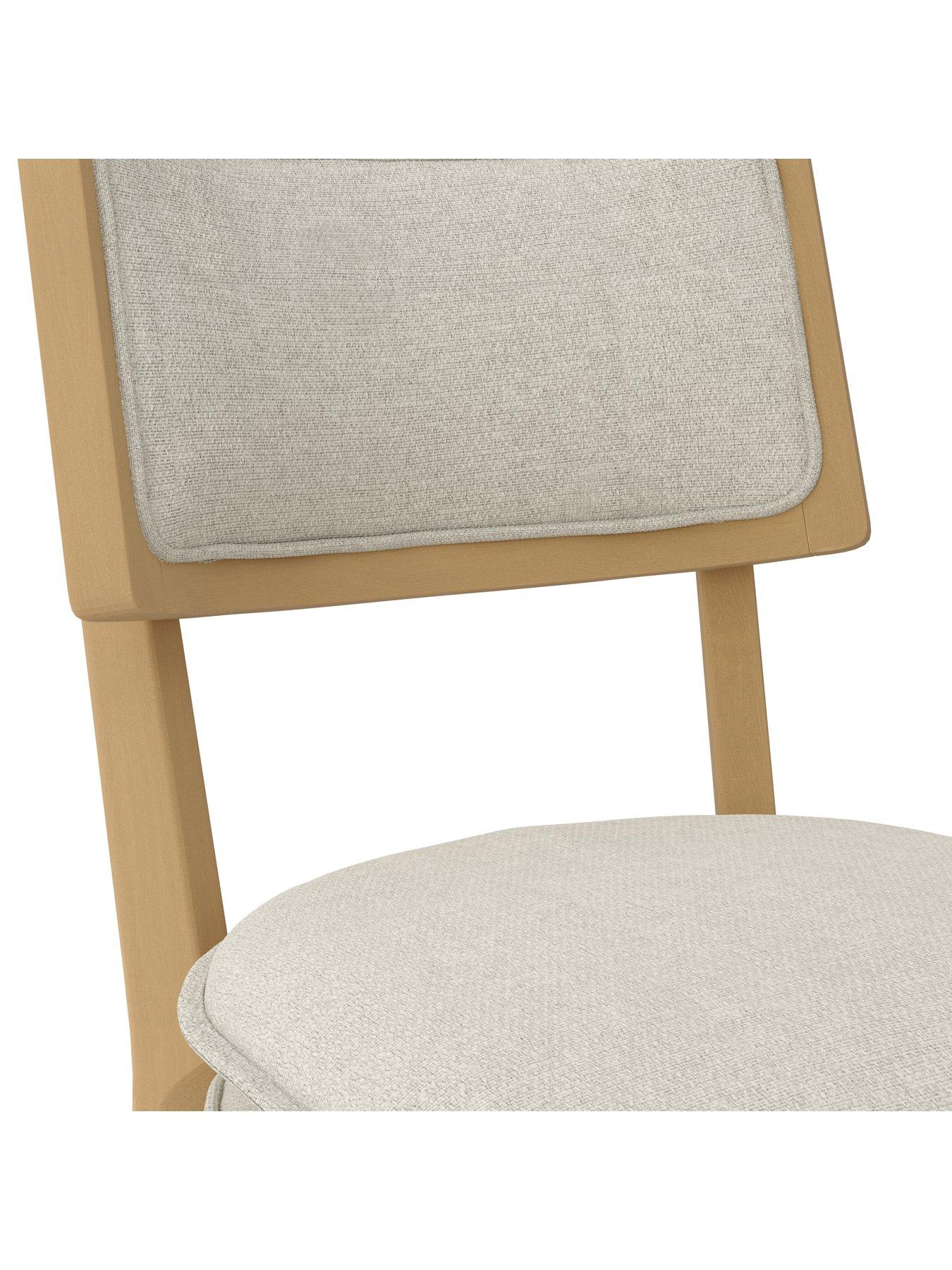 Image 6 of 6 of OTI Maggie Frost/ Umber Dining Chair