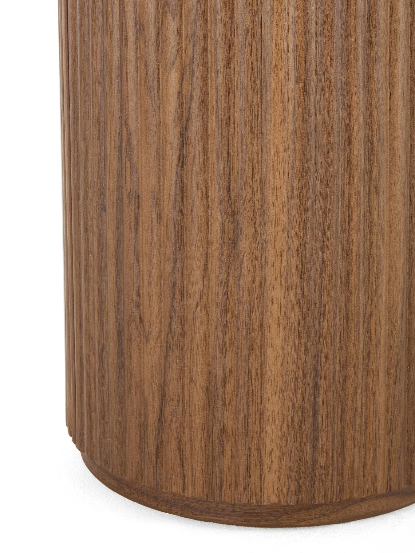 Image 4 of 5 of The Very Collection Carina Full Side Table - Mid Oak - FSC&reg; Certified