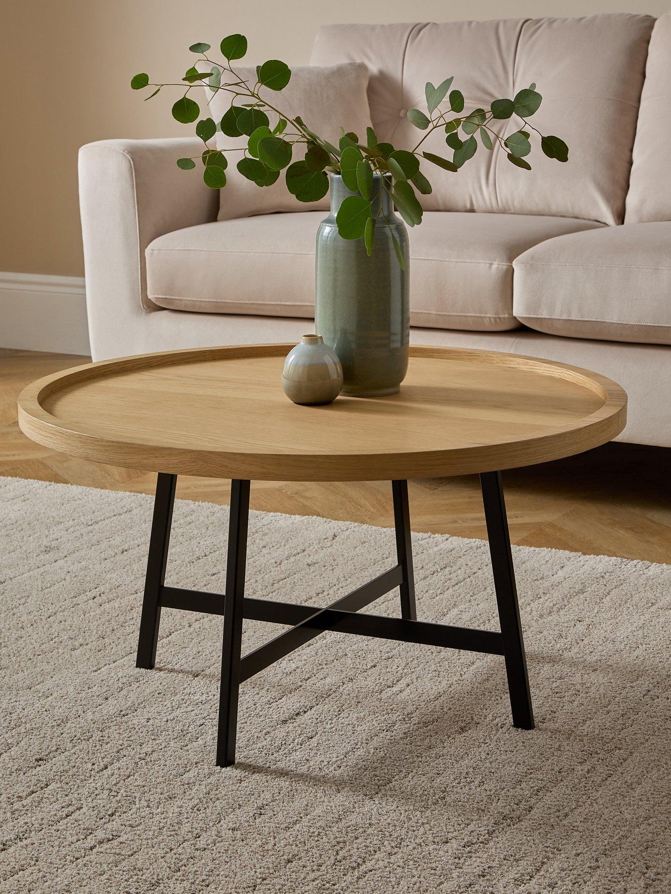 The Very Collection Odette Coffee Table - Natural/Black - FSC® Certified