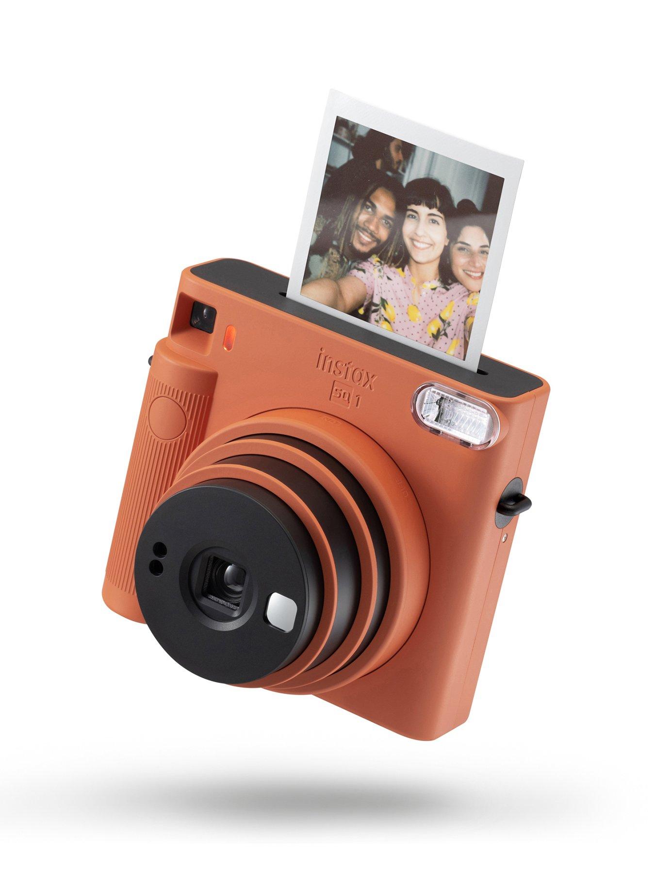 Fujifilm Instax Square SQ1 Instant Camera - Terracotta Orange - Camera Only
