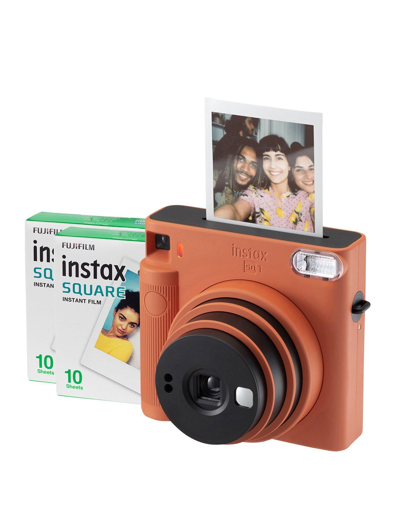 Fujifilm Instax Square SQ1 Instant Camera - Terracotta Orange - Camera + 20 Shot Pack
