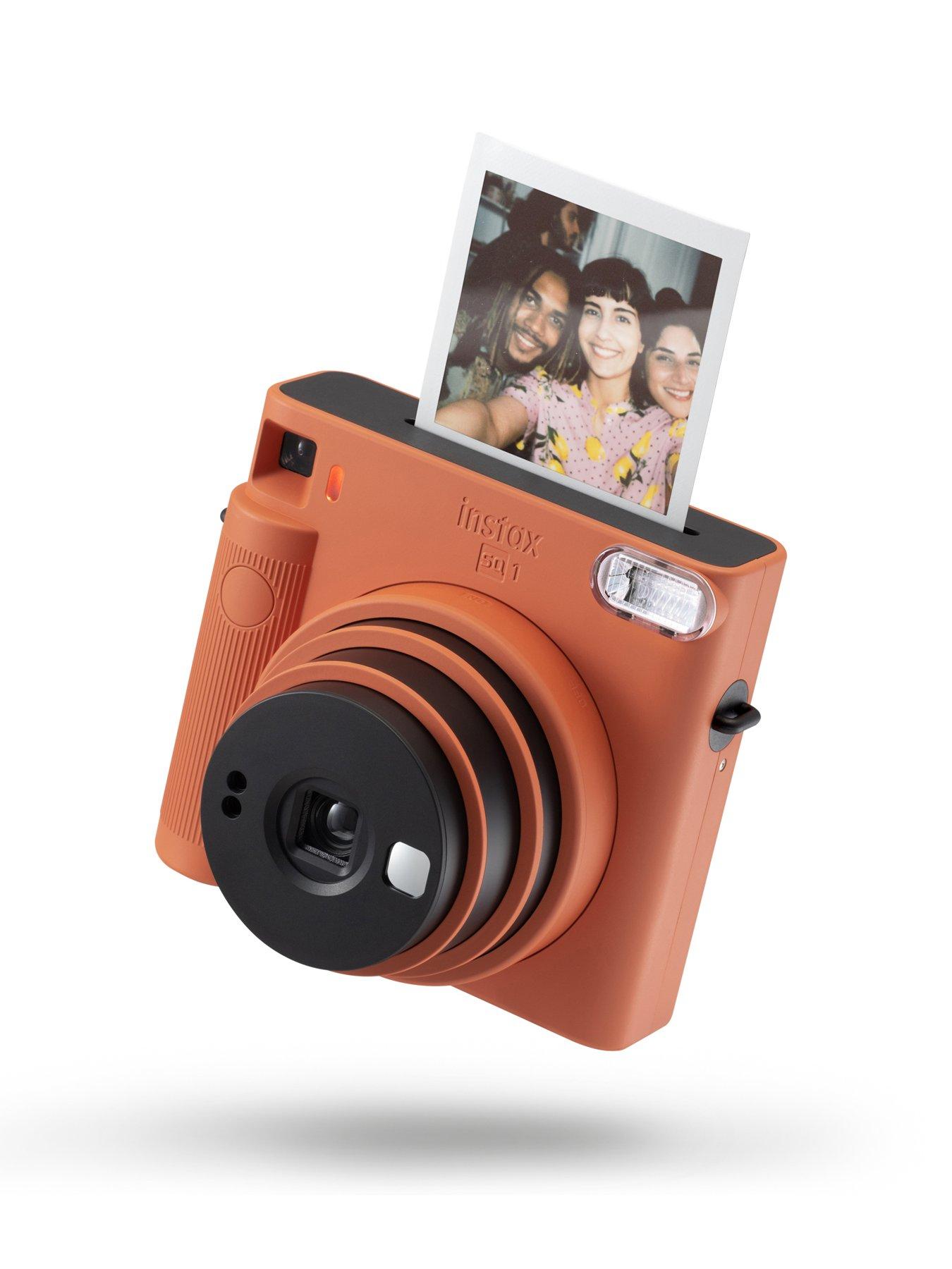 Fujifilm Instax Square SQ1 Instant Camera - Terracotta Orange - Camera ...