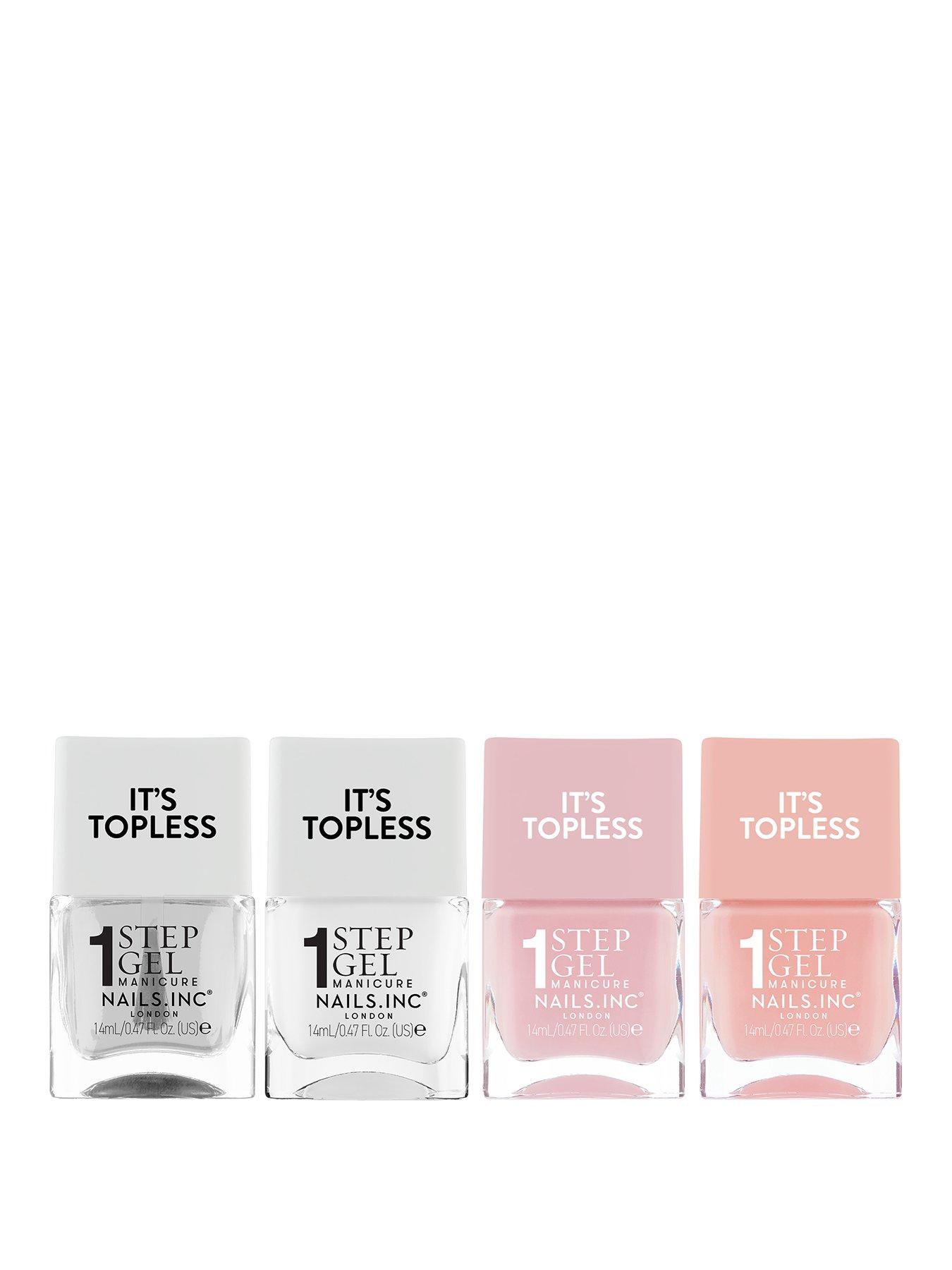 Nails Inc It's Topless The Clean Girl Edit Set (Value £36)