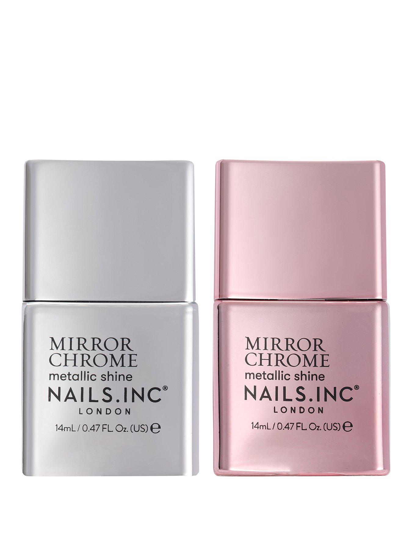 Nails Inc Mirror Chrome Duo (Value £22)