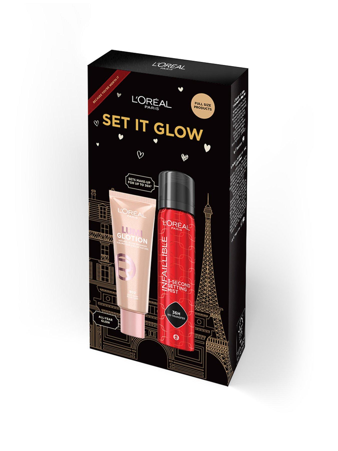 L'Oreal Paris Cosmetics Set It Glow 902 Holiday Gift Set
