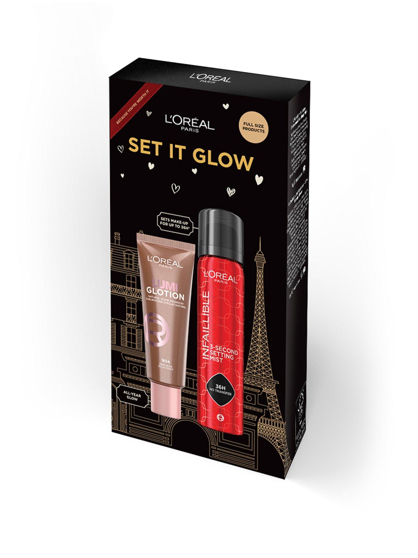 L'Oreal Paris Cosmetics Set It Glow 904 Holiday Gift Set