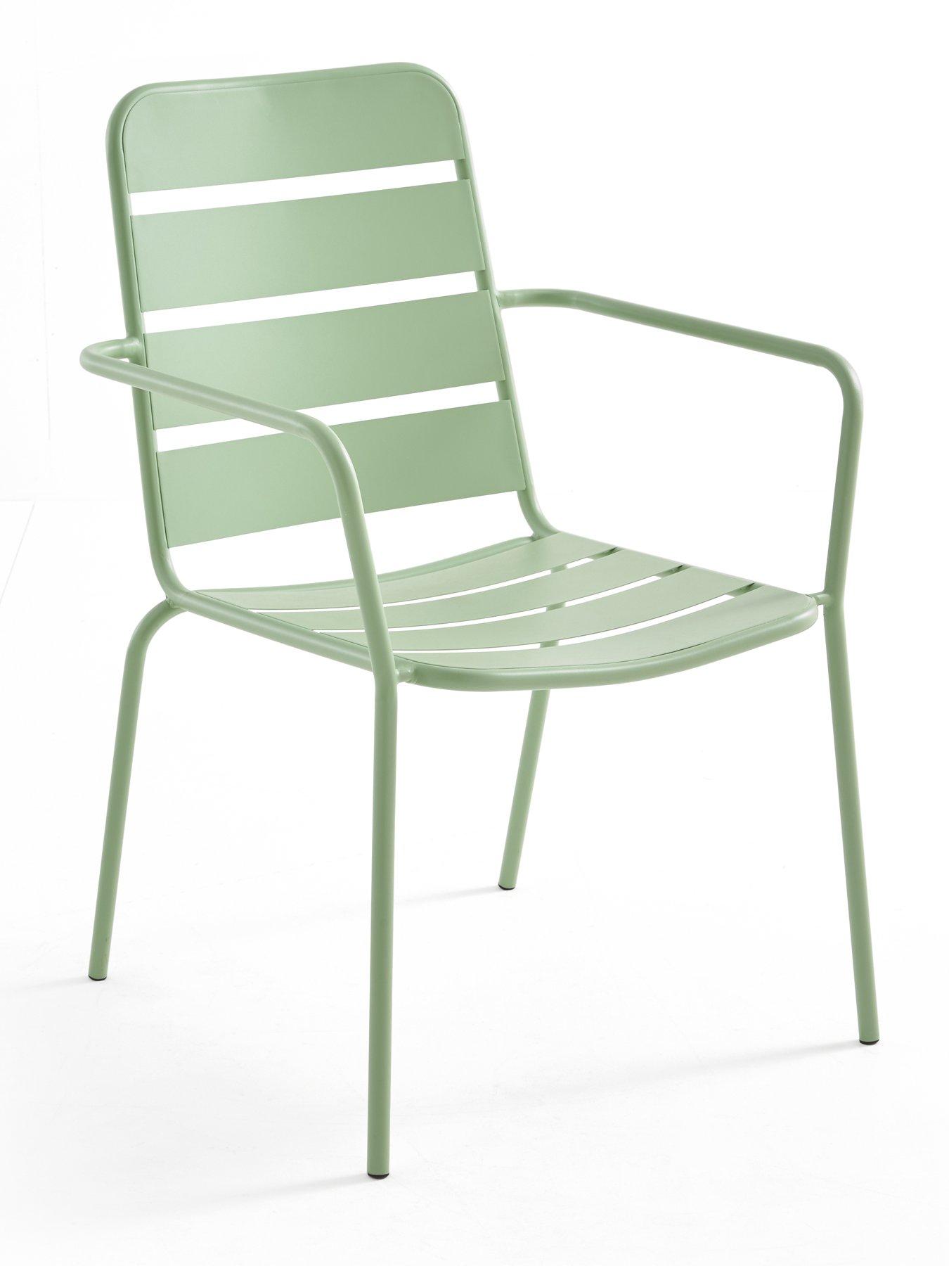 Image 5 of 7 of The Very Collection Palma 6 Seater Patio Set - Soft Green