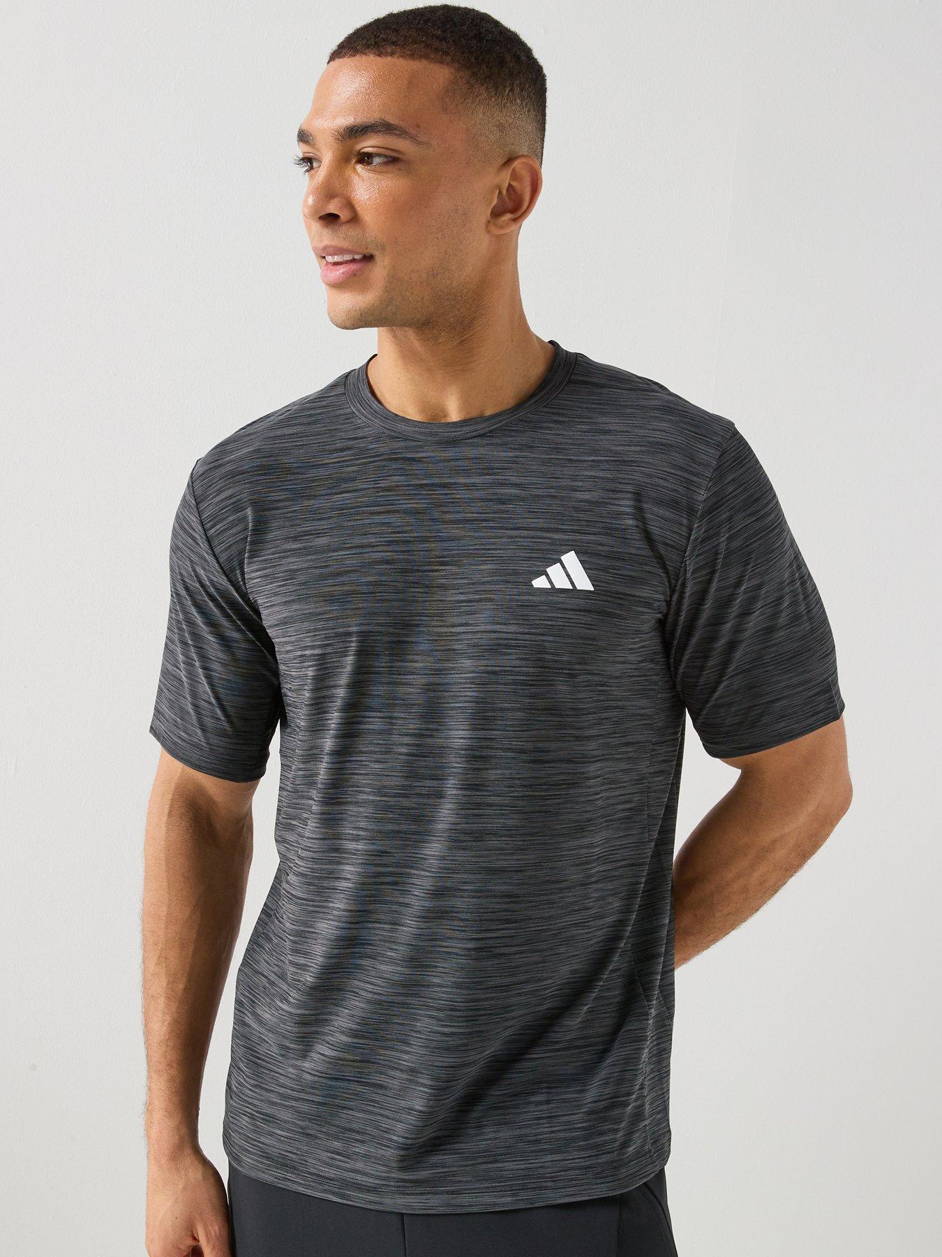 adidas Mens Training Workout Essentials T-Shirt - Black