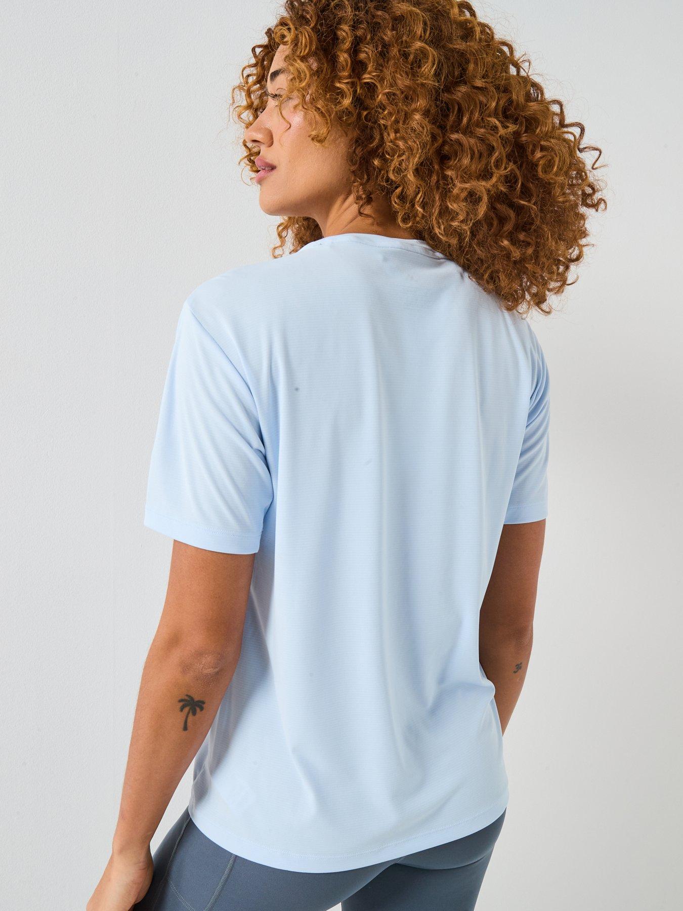 Image 2 of 5 of adidas Womens Running Adi365 Essentials T-Shirt - Blue