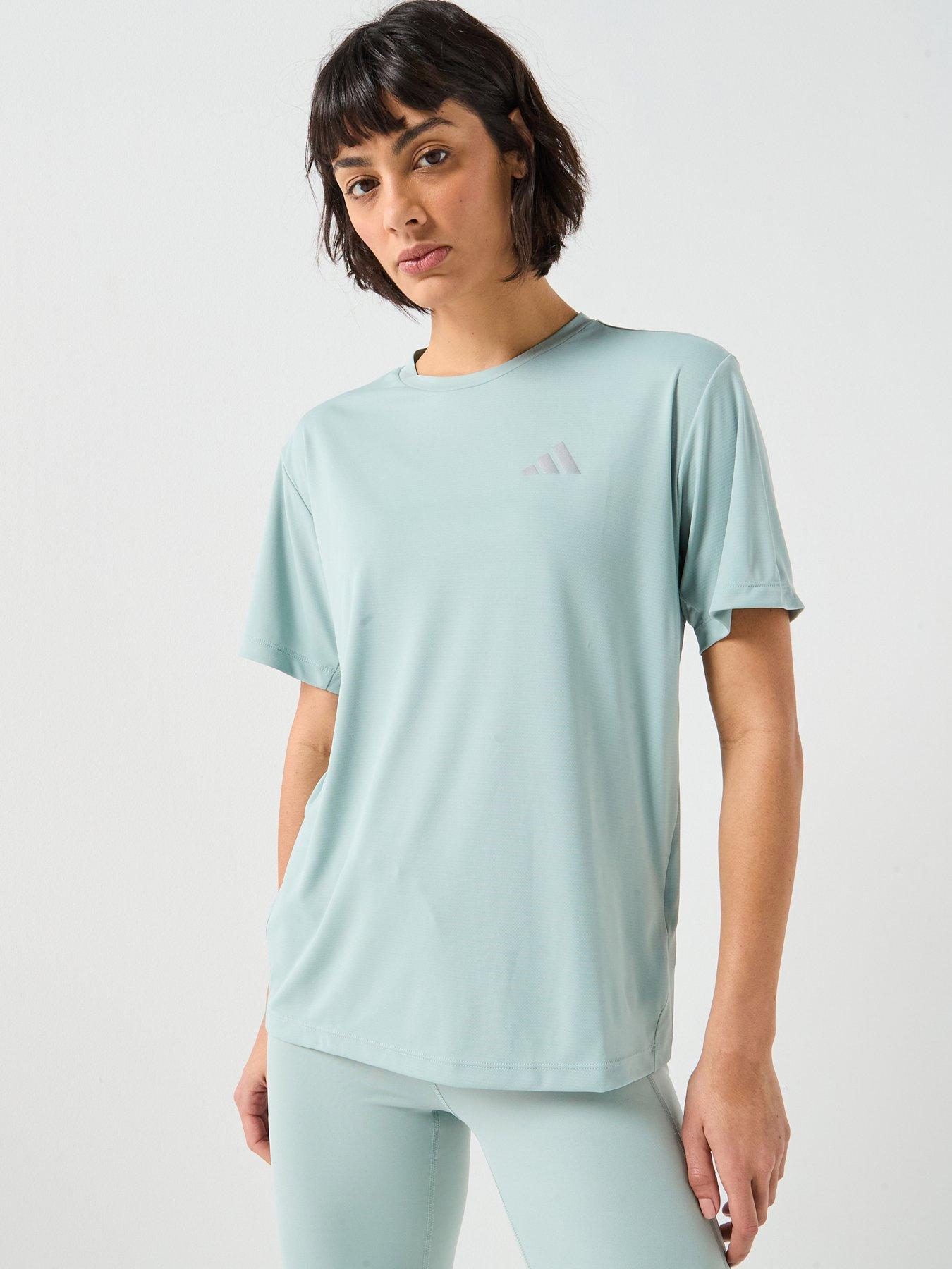 adidas Womens Running Adi365 Essentials T-Shirt - Green