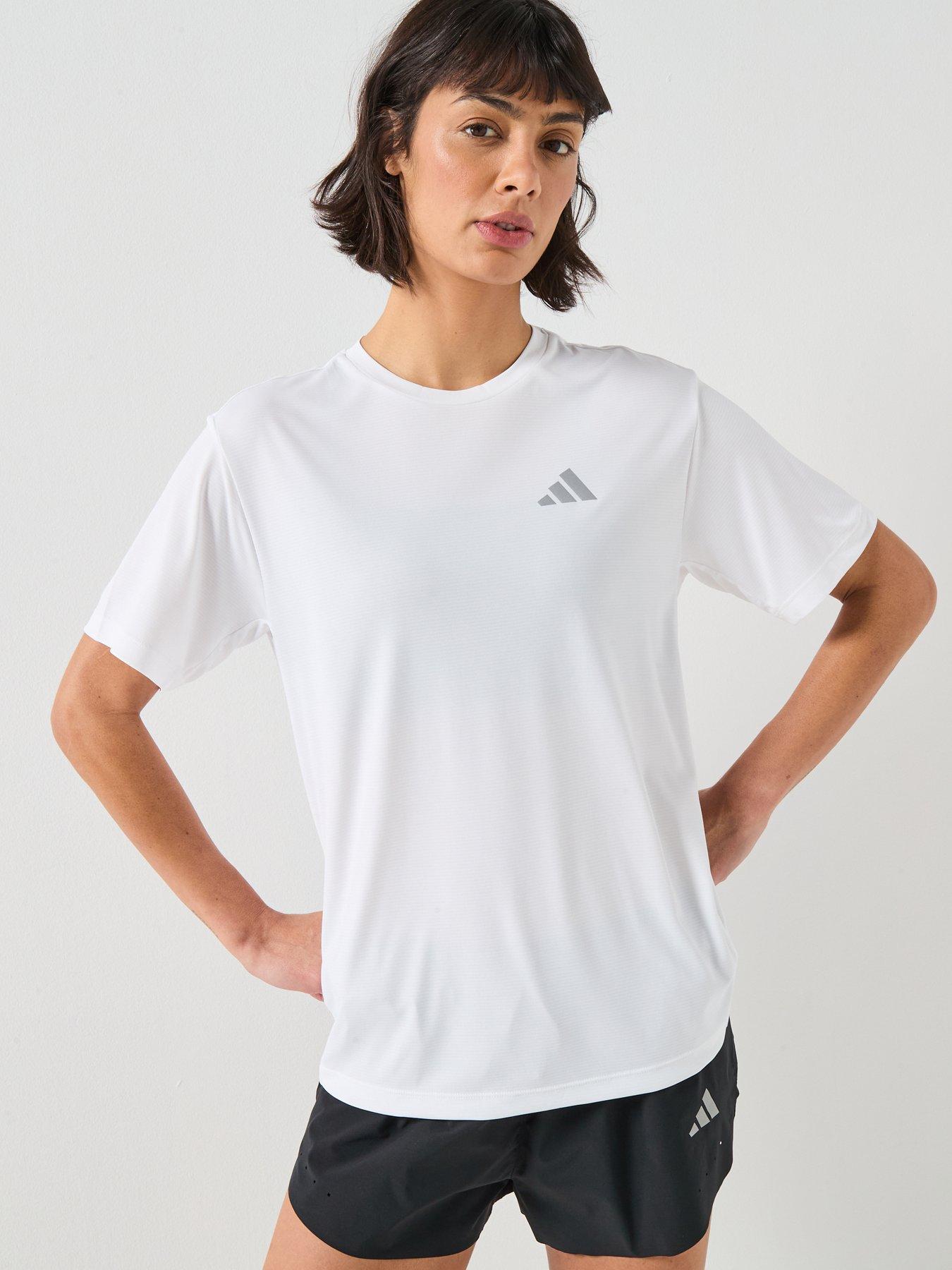 adidas Womens Running Adi365 Essentials T-Shirt - White