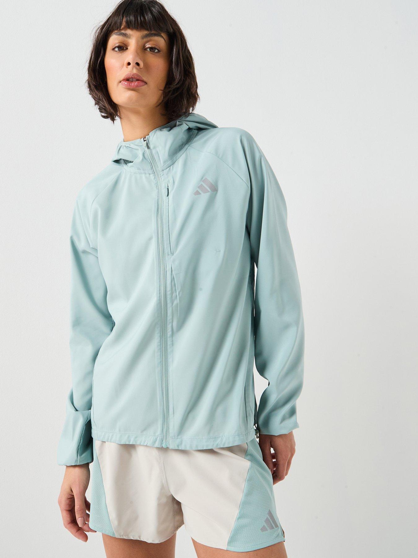 Image 1 of 6 of adidas Womens Running Adi365 Essentials Jacket - Green