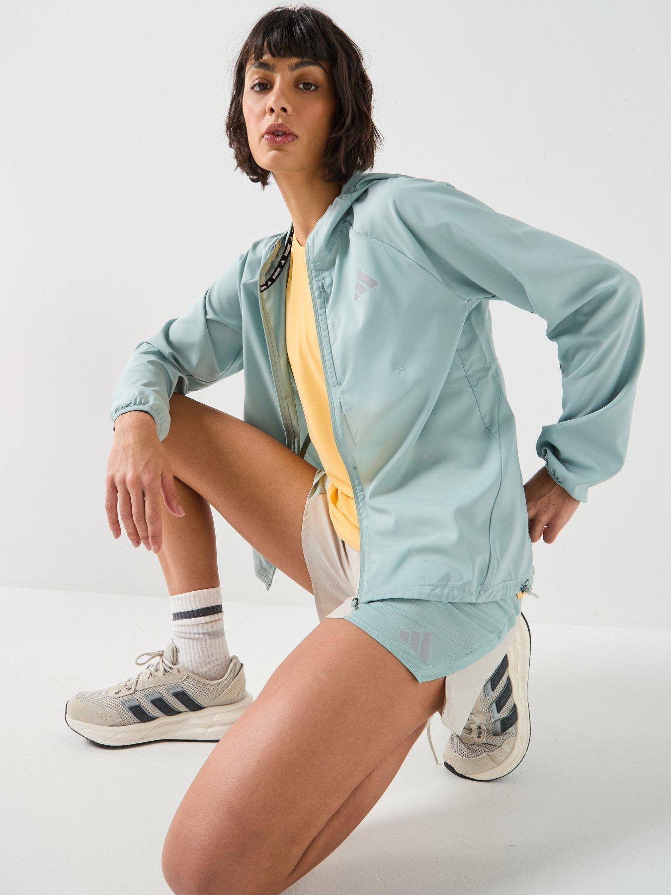 Image 4 of 6 of adidas Womens Running Adi365 Essentials Jacket - Green