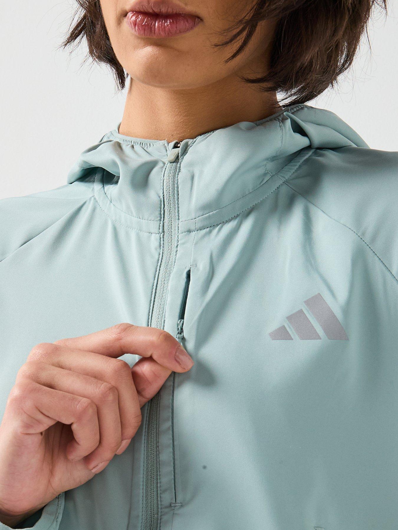 Image 5 of 6 of adidas Womens Running Adi365 Essentials Jacket - Green