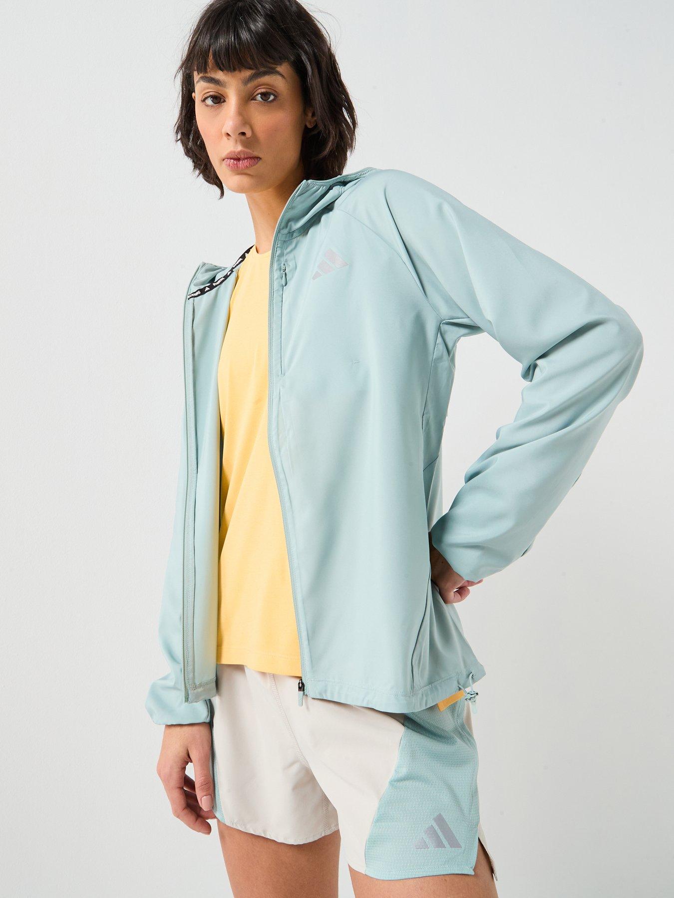 Image 6 of 6 of adidas Womens Running Adi365 Essentials Jacket - Green
