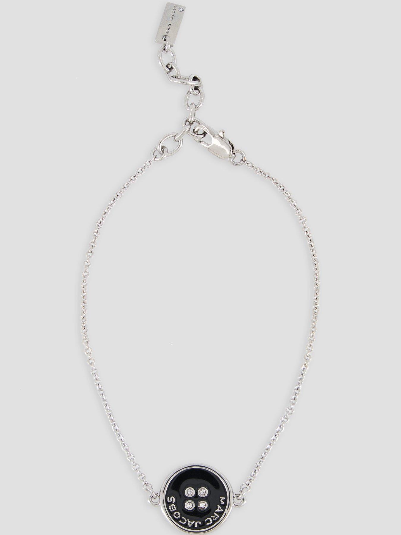 MARC JACOBS Button Chain Bracelet - Silver