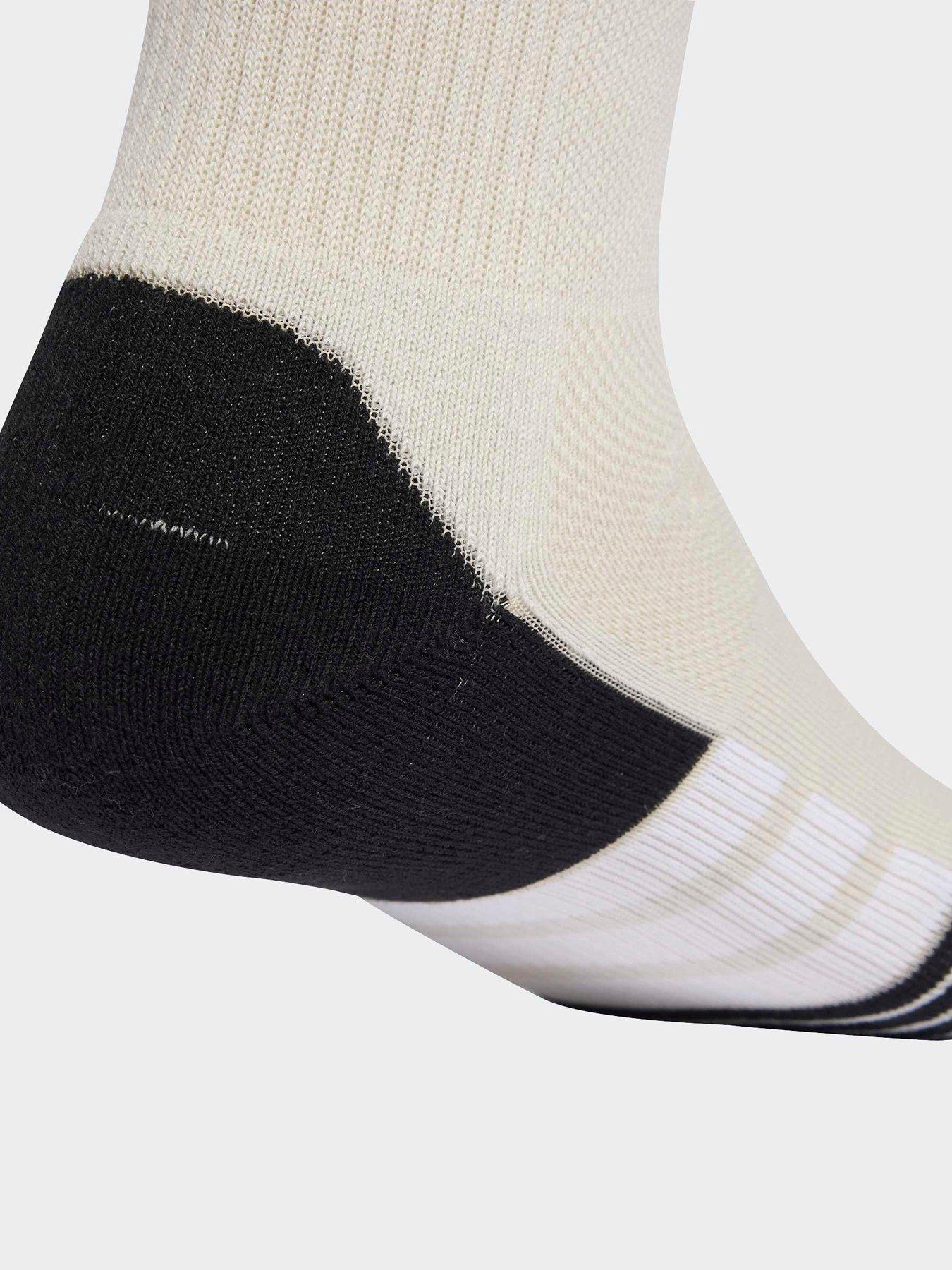 Image 4 of 4 of adidas Unisex Training Cushioned Crew 3 Pack Socks - Orange